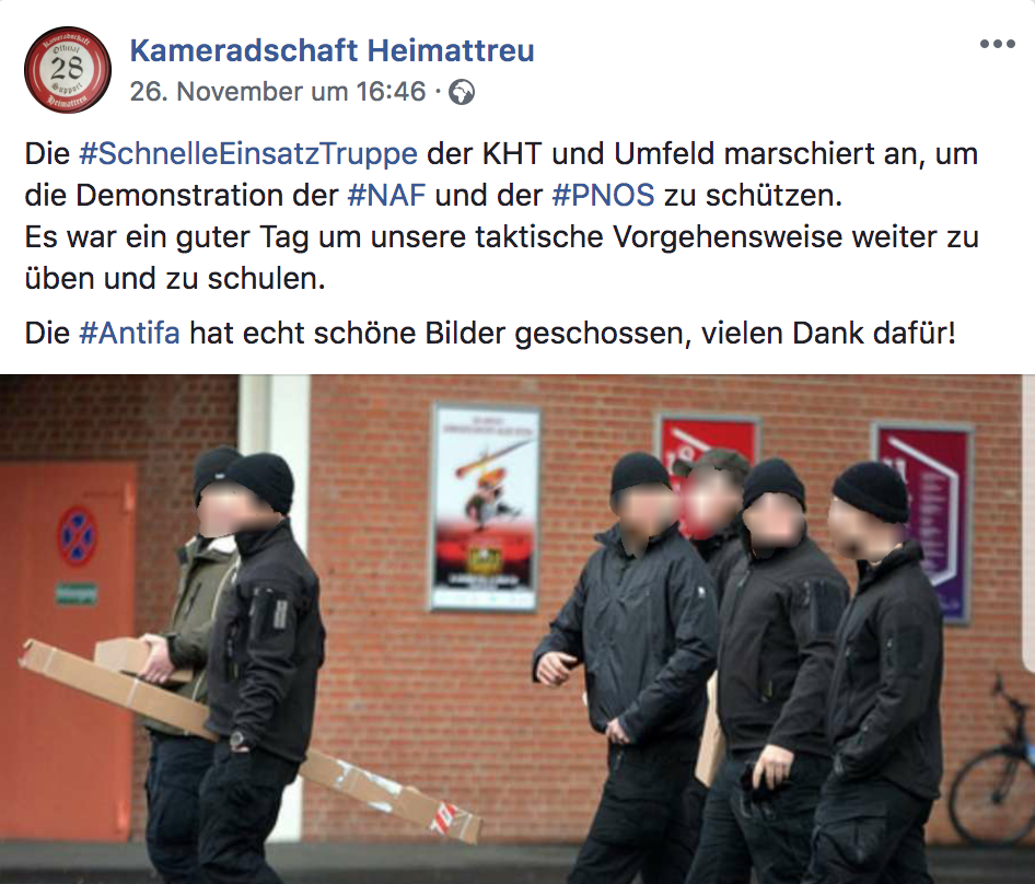 Facebook Neonazis zeigen sich selbst