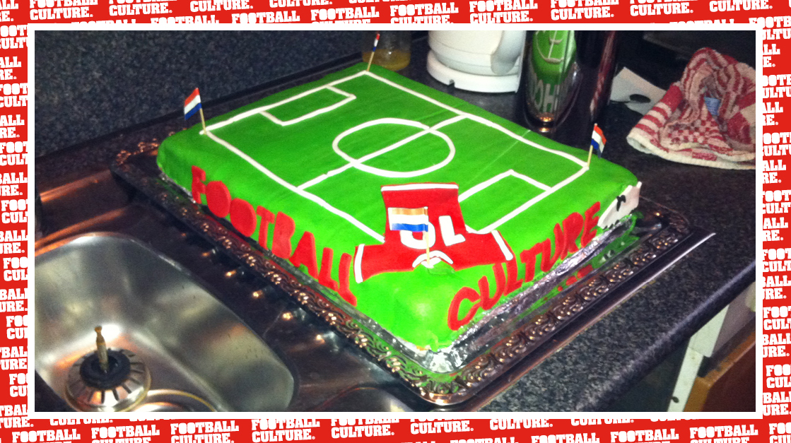 Een FC-taart.