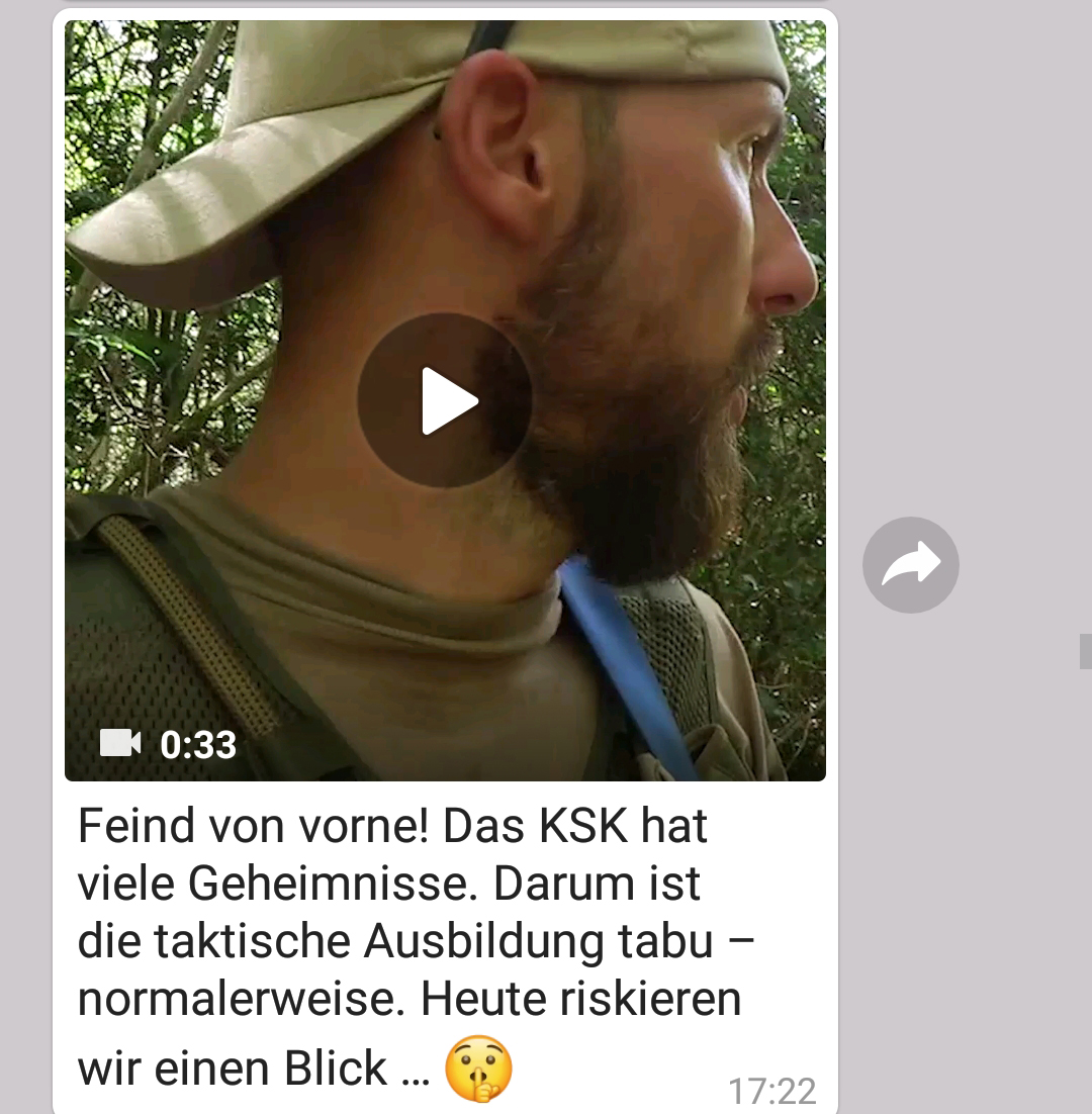 Screenshot von WhatsApp