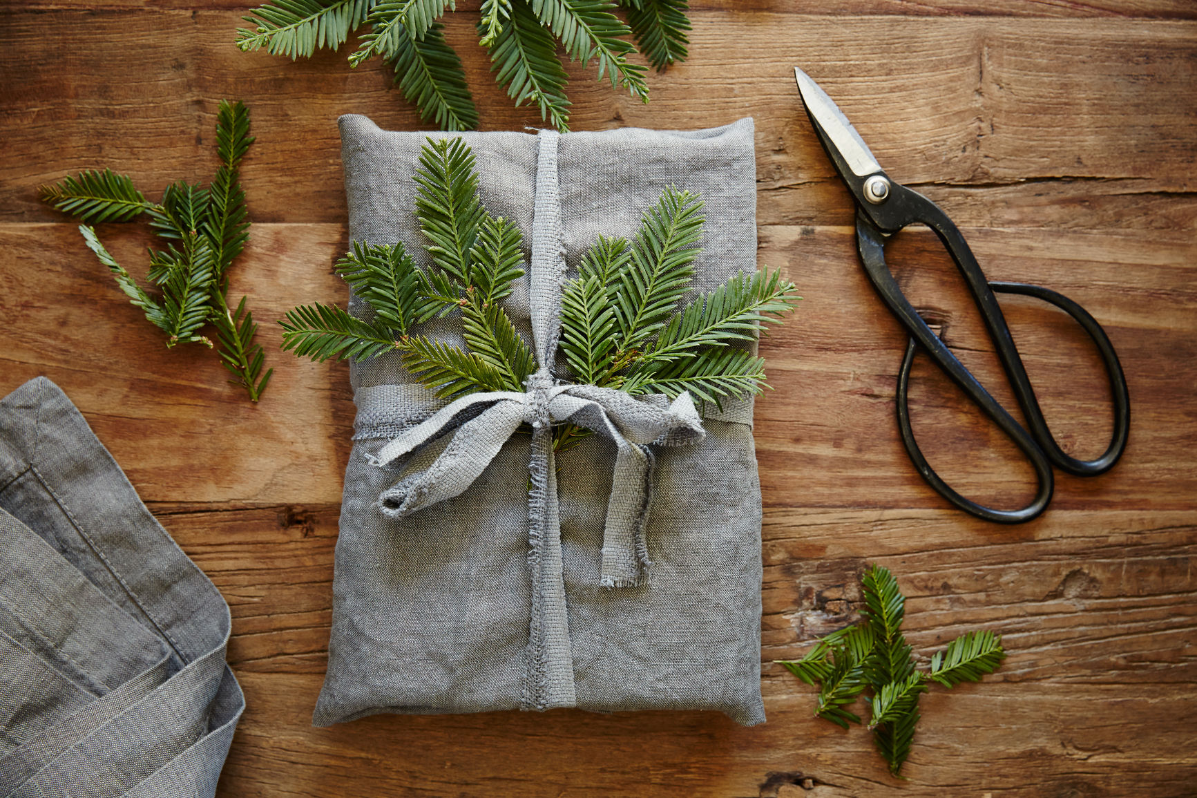 Fabric wrapping-pape