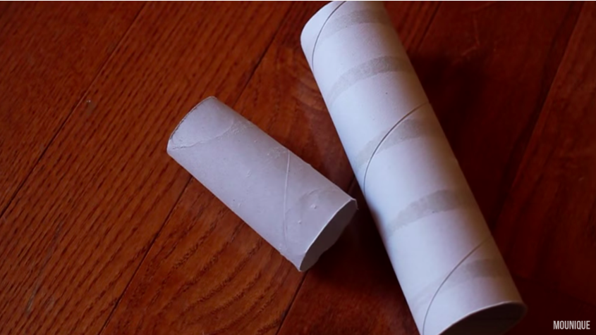 Toilet paper and paper towel rolls by MOunique
