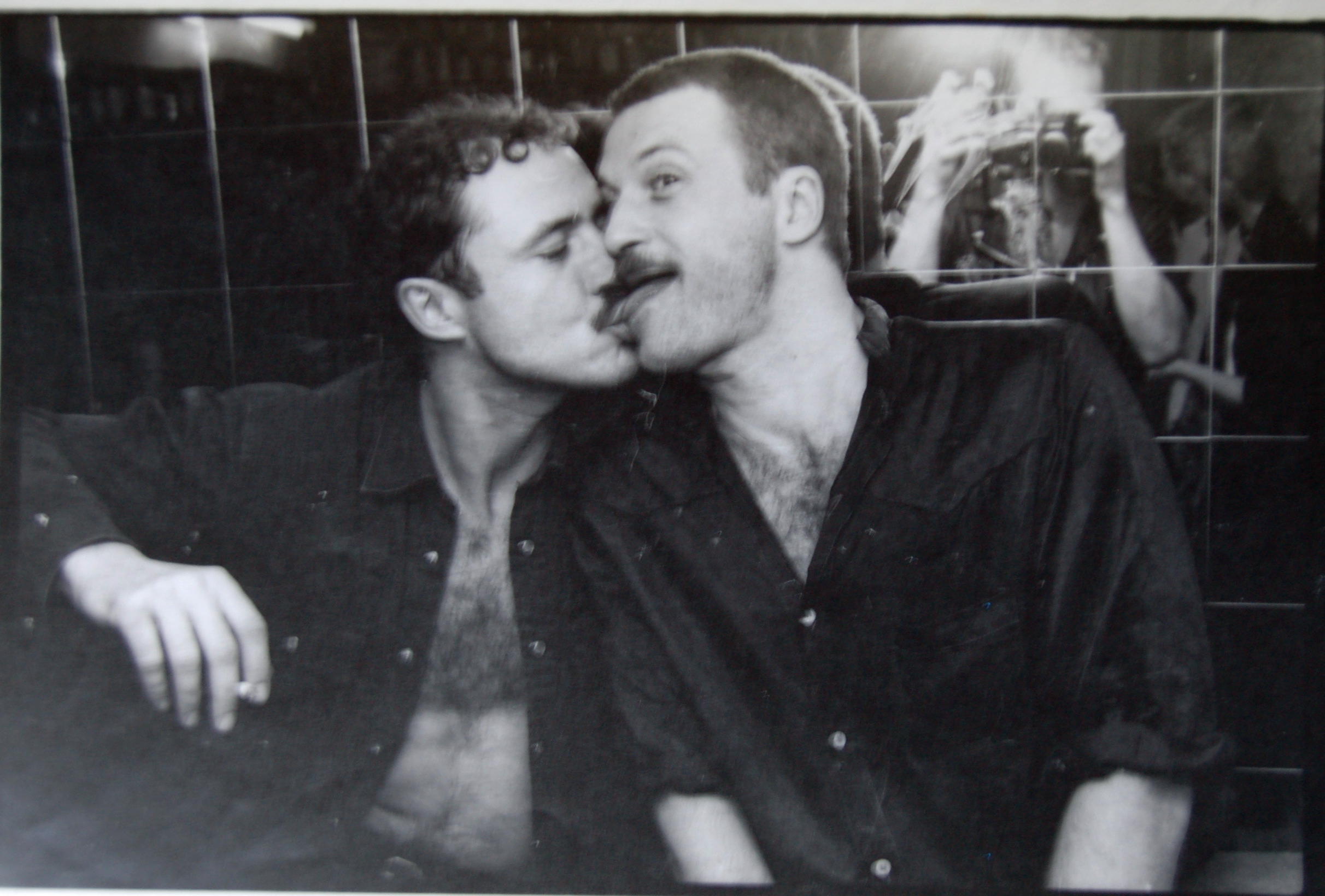 FRONT 80er ruediger trautsch gay couple