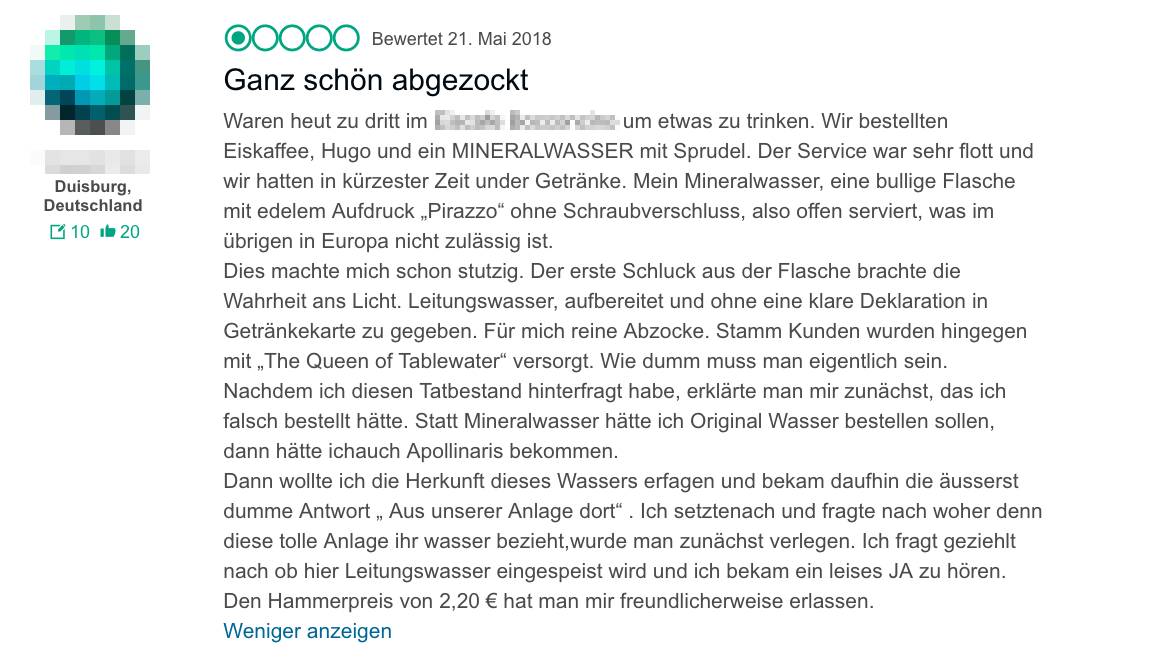 Screenshot Tripadvisor