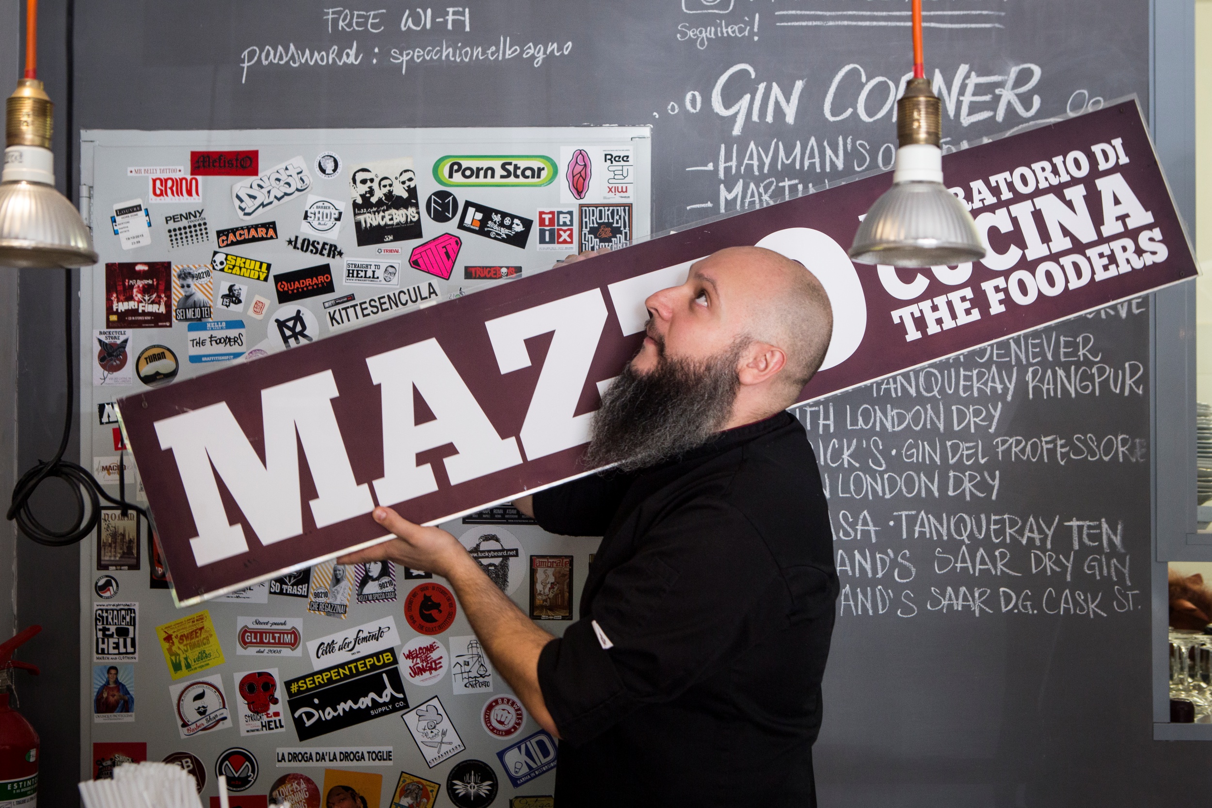 Mazzo chiusura Roma Fooders