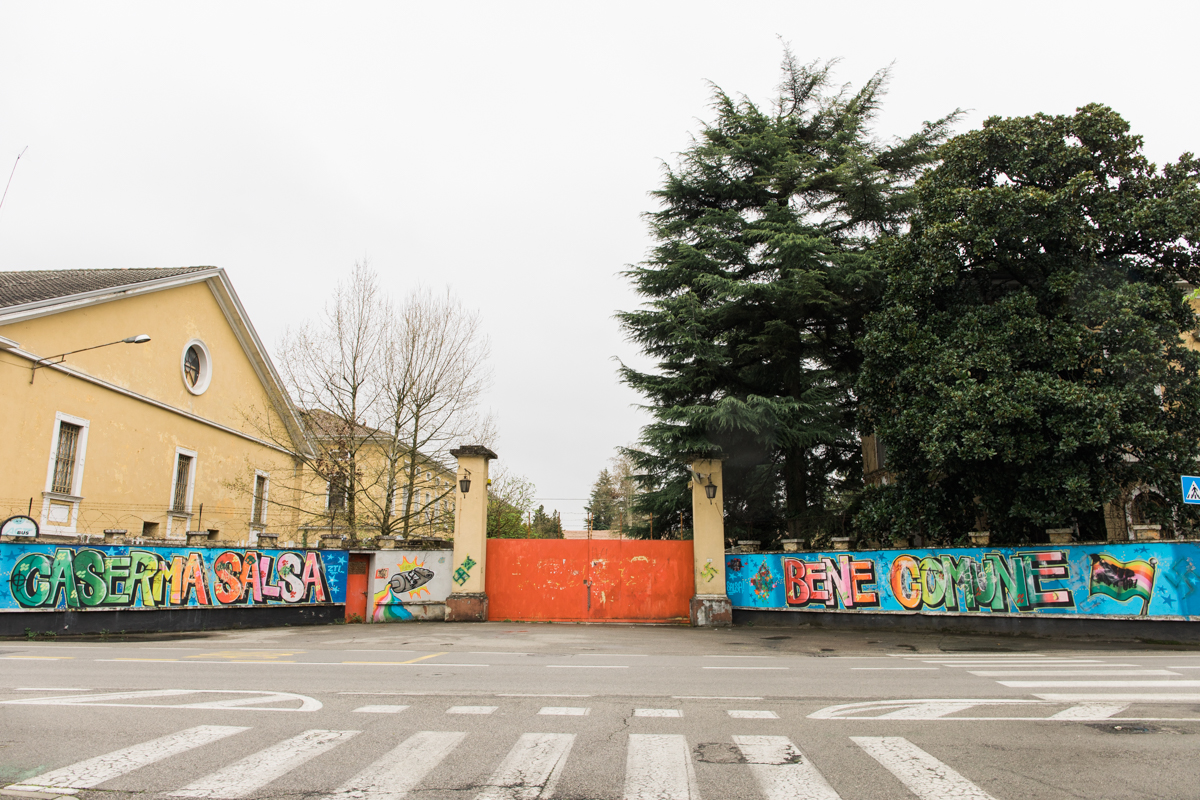 L'ex caserma Salsa, occupata da Ztl-Wake Up nel 2013