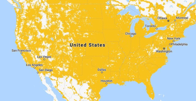 Sprint Cell Coverage Map The Fcc Is Investigating Cell Carriers' Wireless Coverage Maps