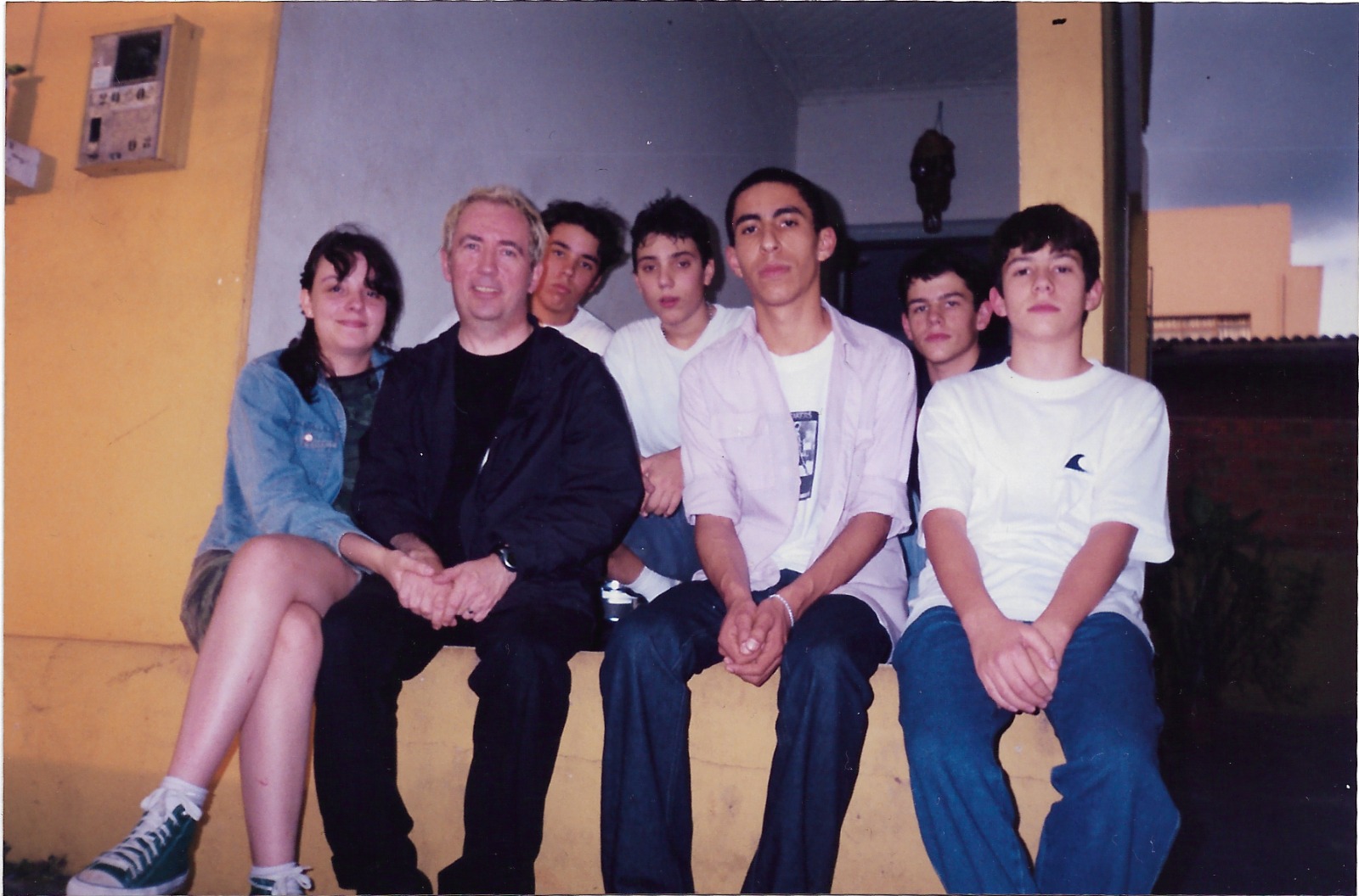 Maira, Pete, André Ballalai, Renato Rodrigues, Rafael e Marcos Busato. Foto: Arquivo Pessoal/Rafael Busato