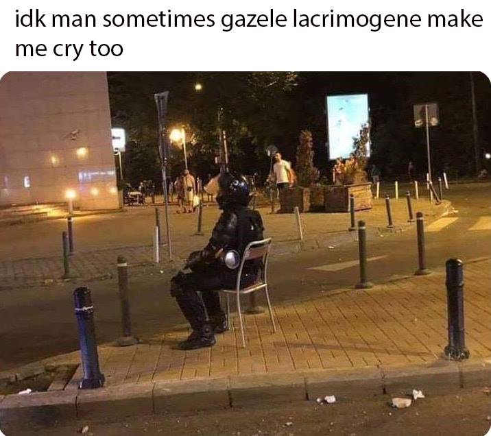 Meme gaze proteste 10 august
