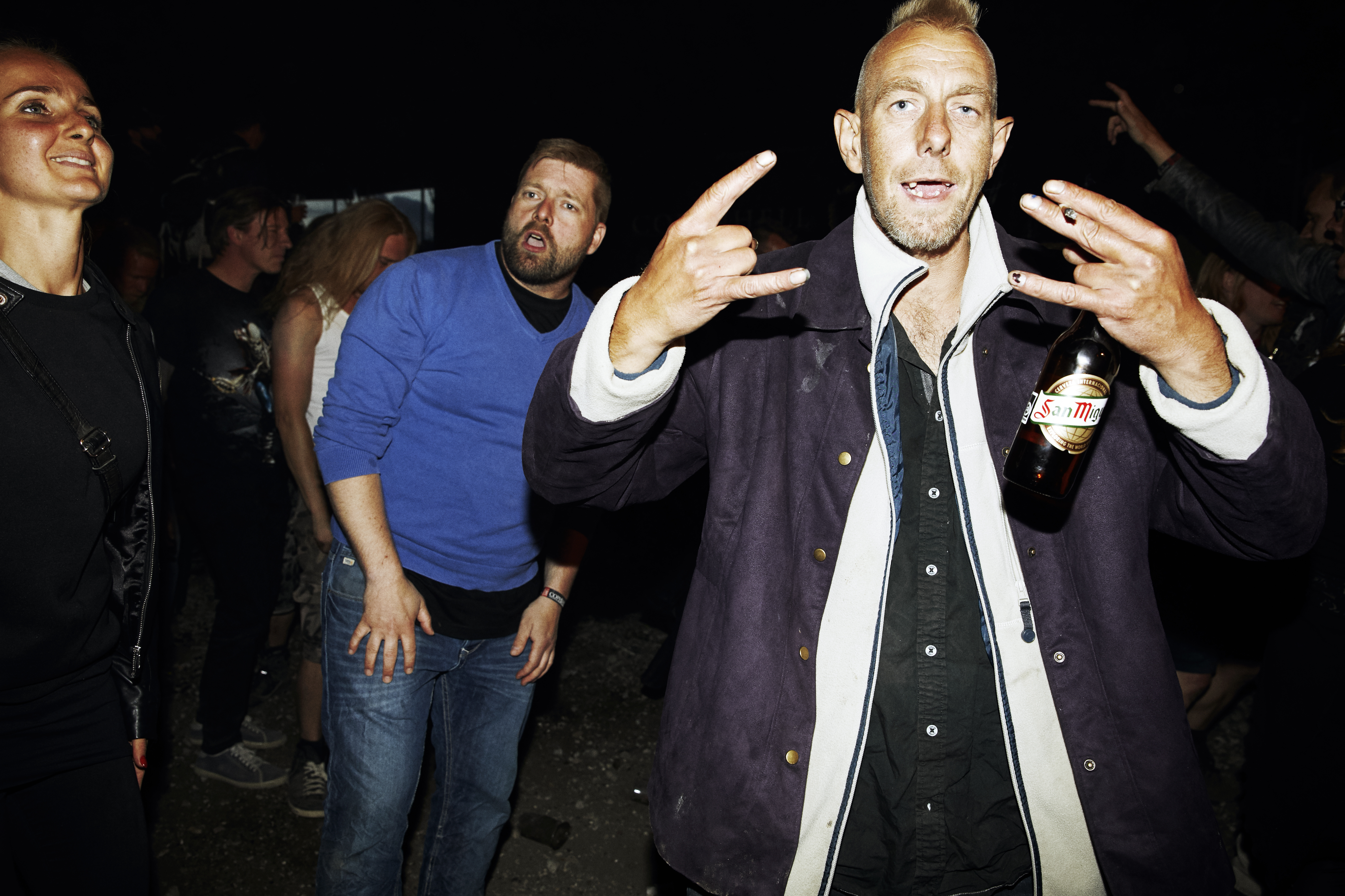Mand i Biergarten Copenhell
