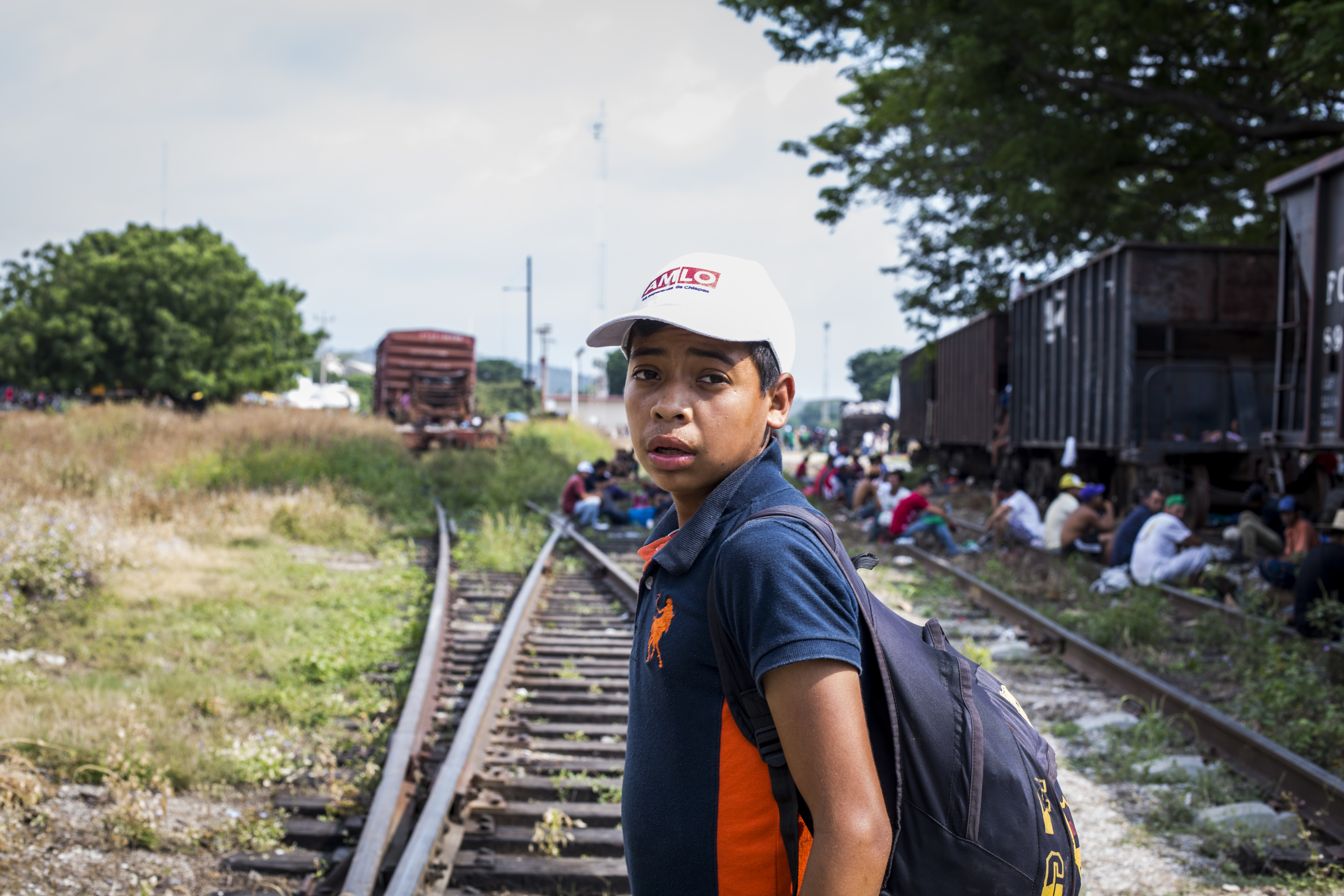 “I left my mom and six siblings back home,” said Mario Cartagena, a 16-year-old from Lempira Honduras. “My dream is to be the hero that helps them get ahead.”