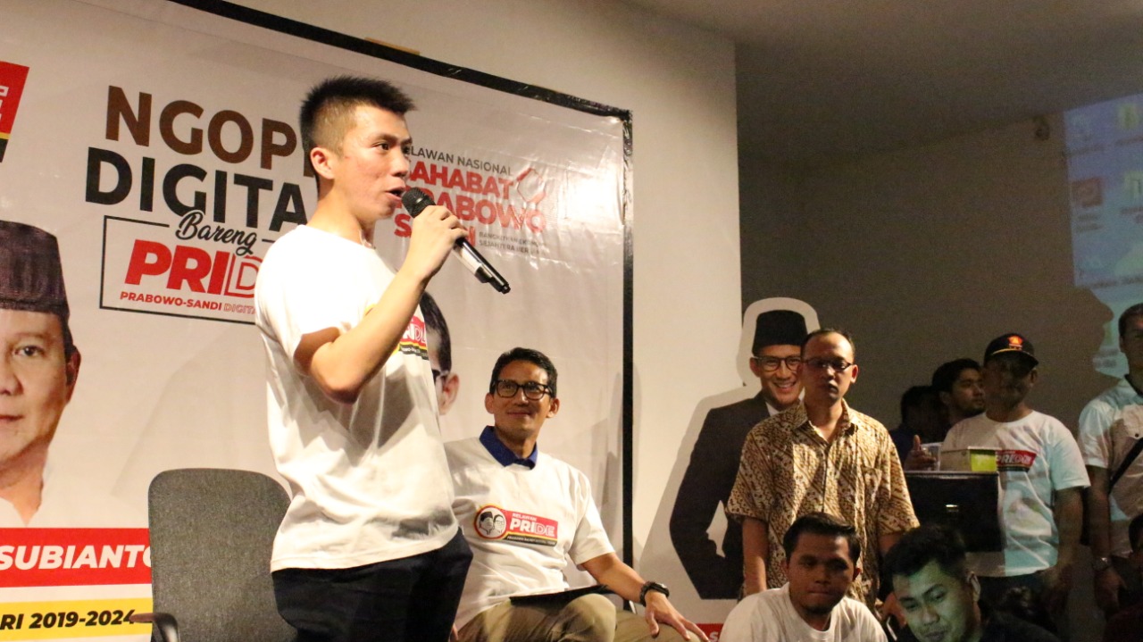 Anthony Leong, Prabowo camp