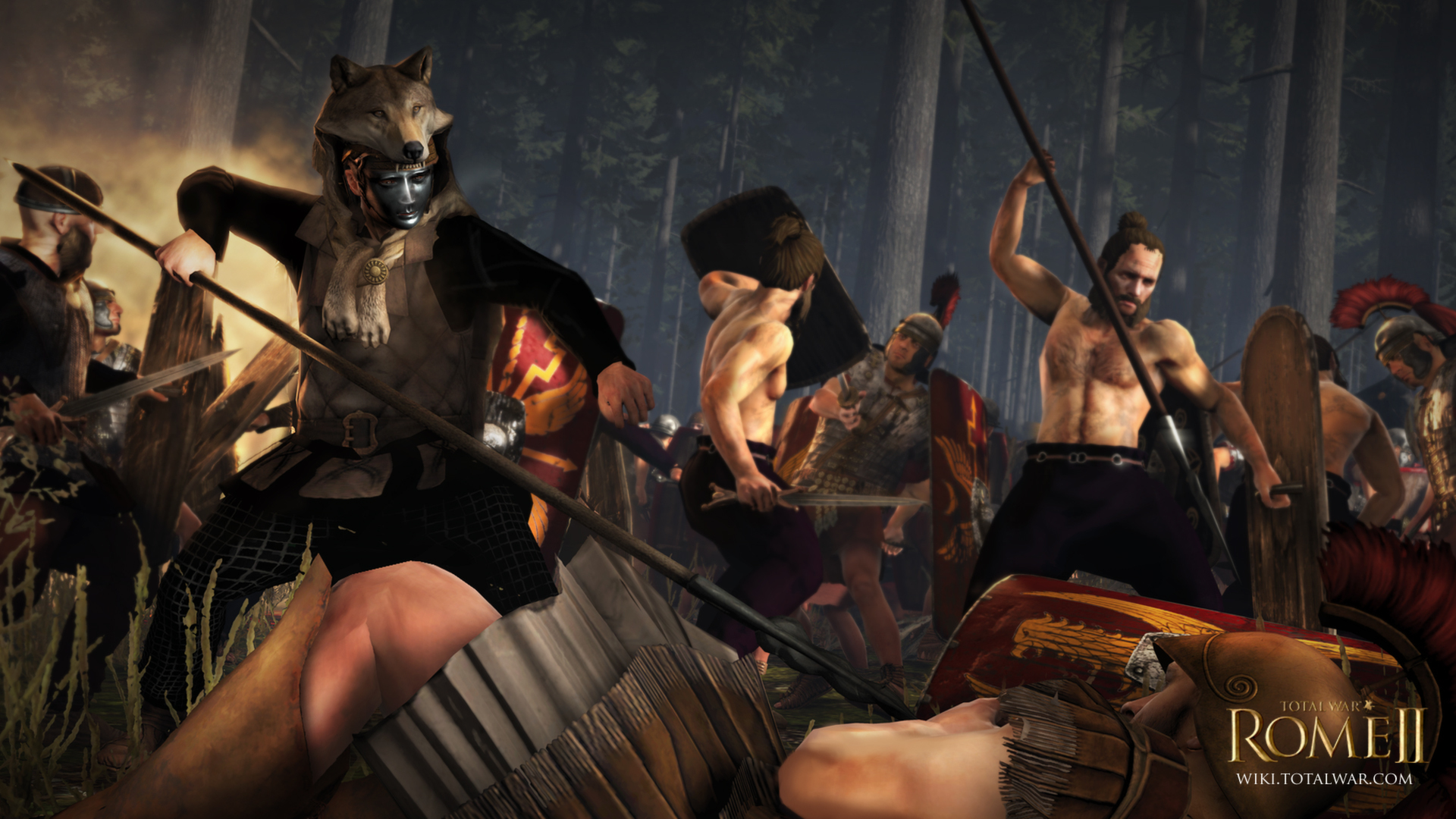 Rome 2 warfare scene