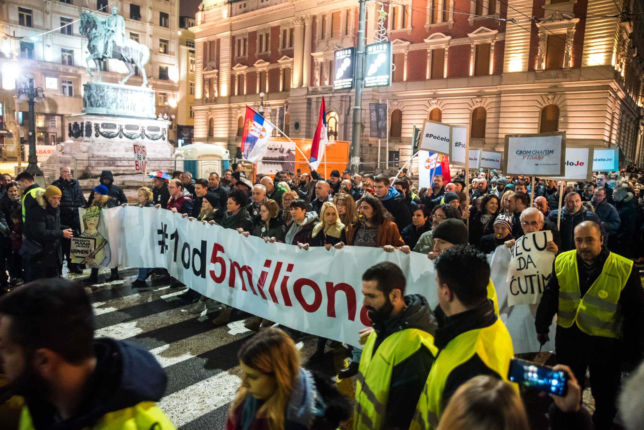 Protest 1 u 5 miliona