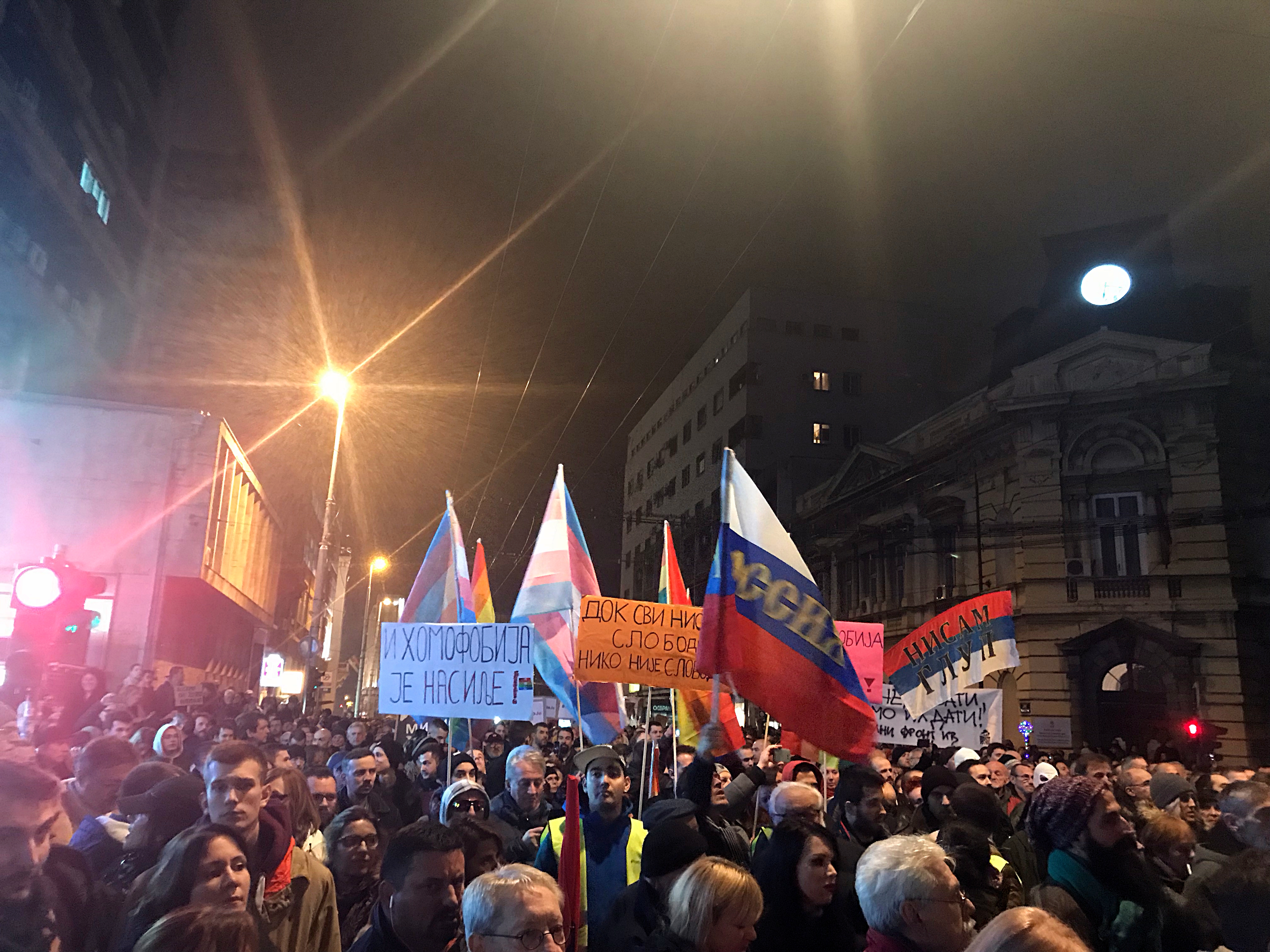 Protest protiv nasilja