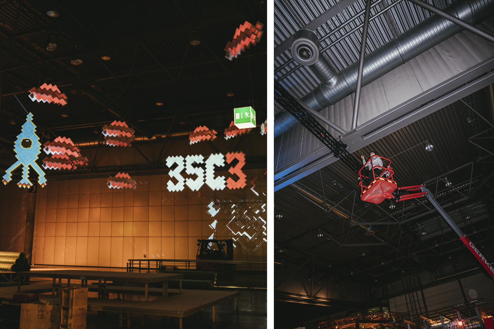 Projection Mapping auf dem 35C3