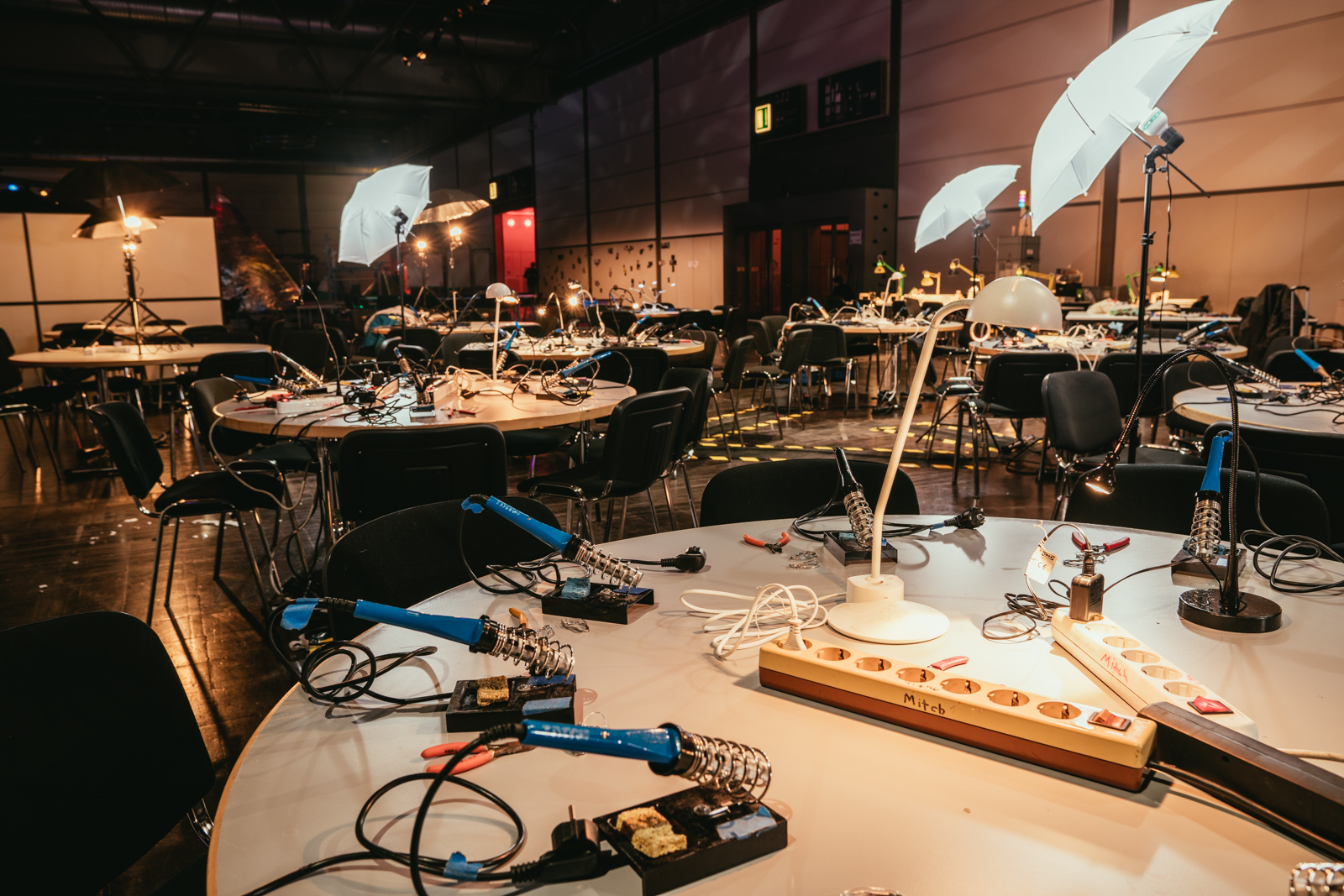 Blick in die Assembly Hall des 35C3 in Leipzig