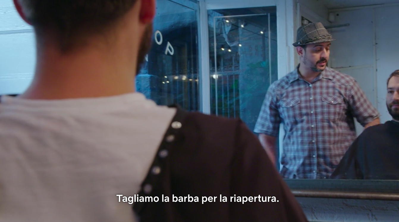 Taglio barba Eleven-Madison-Park-Netflix