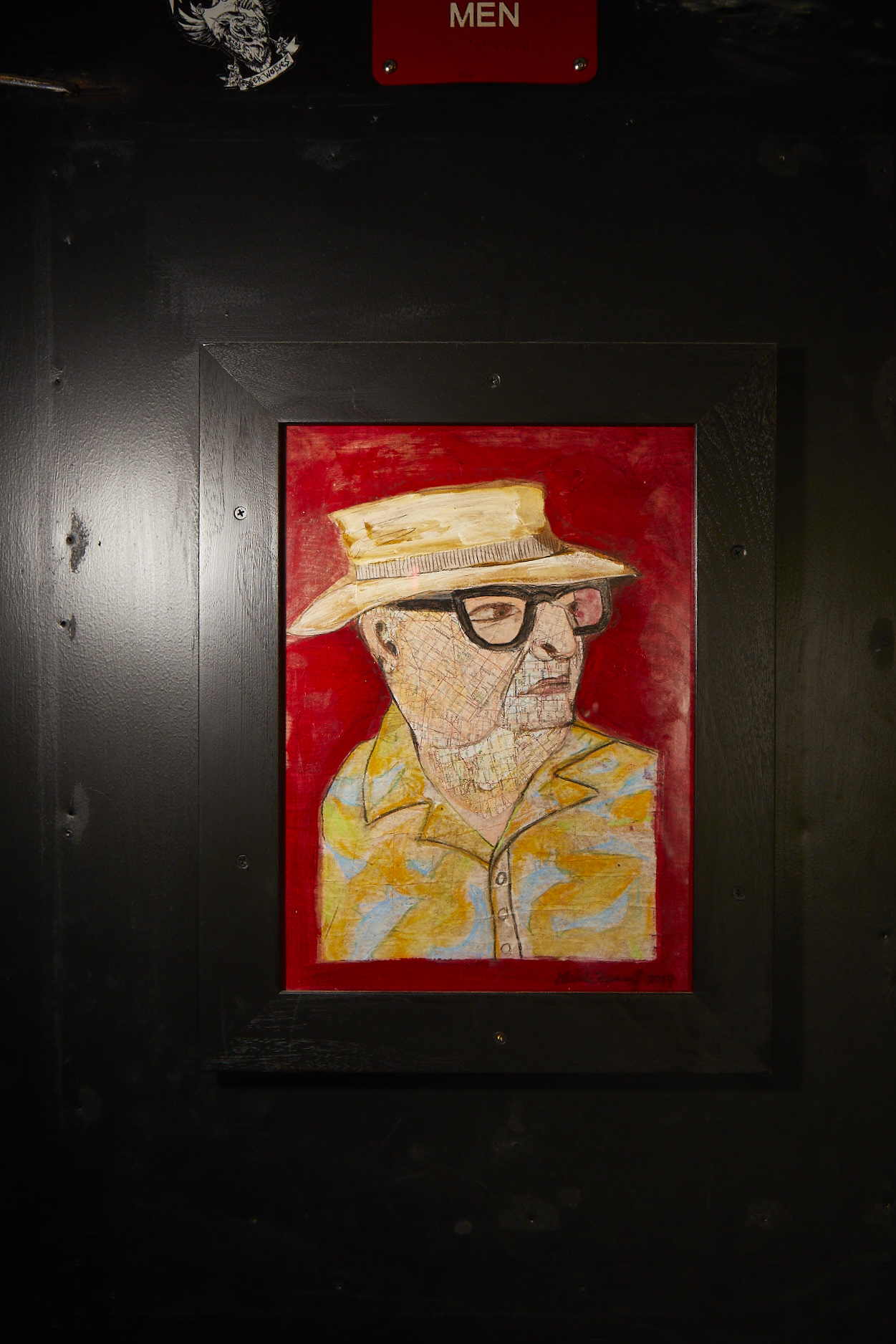 Portrait of Mac at Mac's Club Deuce