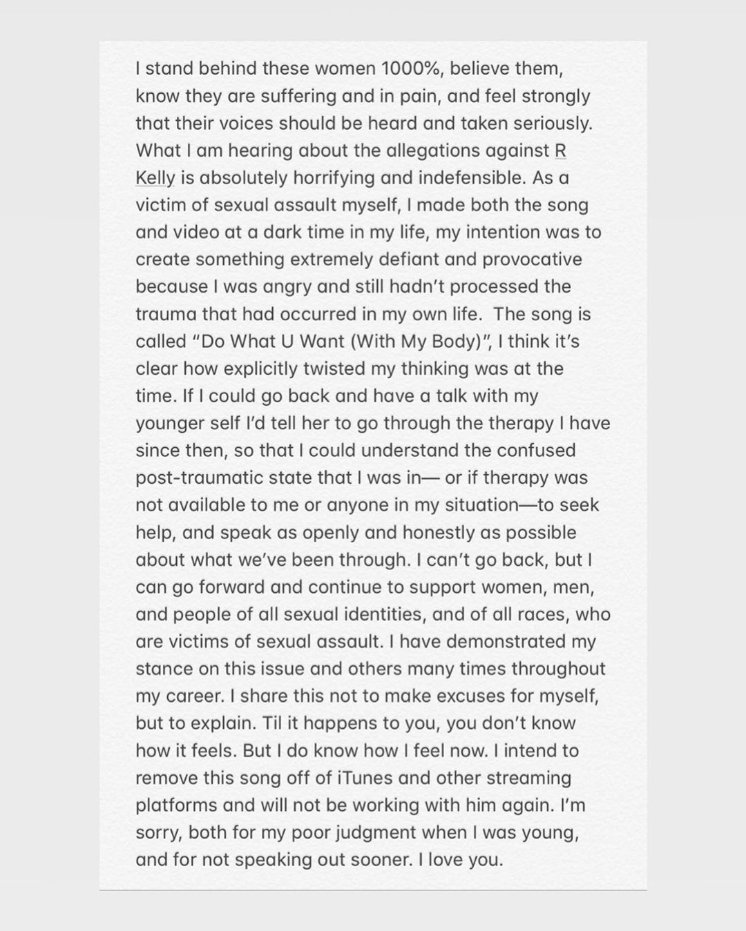 lady gaga pide disculpas
