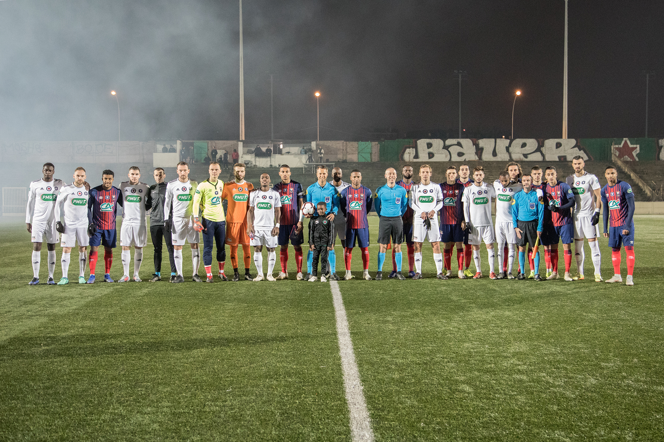 Red Star - Caen, retour à Bauer