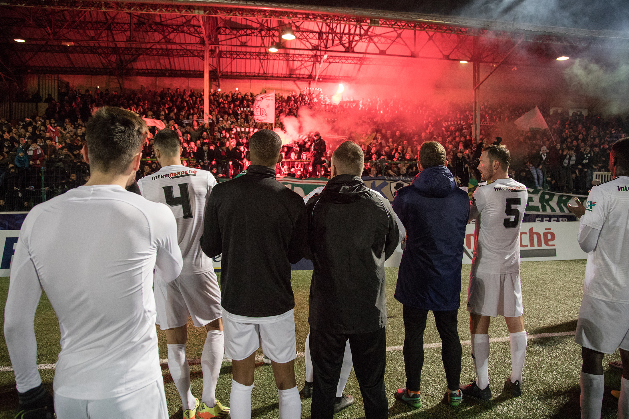 Le temps d'un match, le Red Star est revenu à Bauer