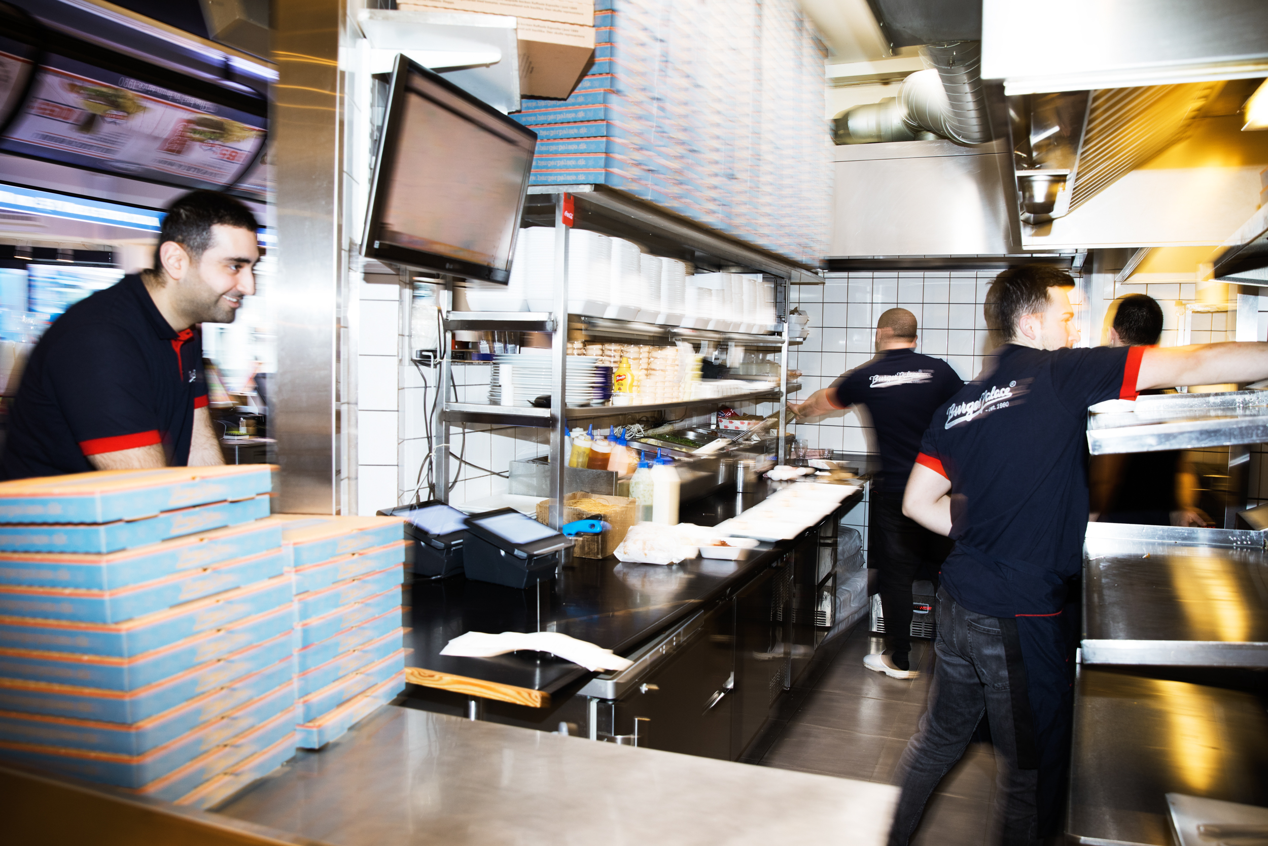 Burger palace køkken