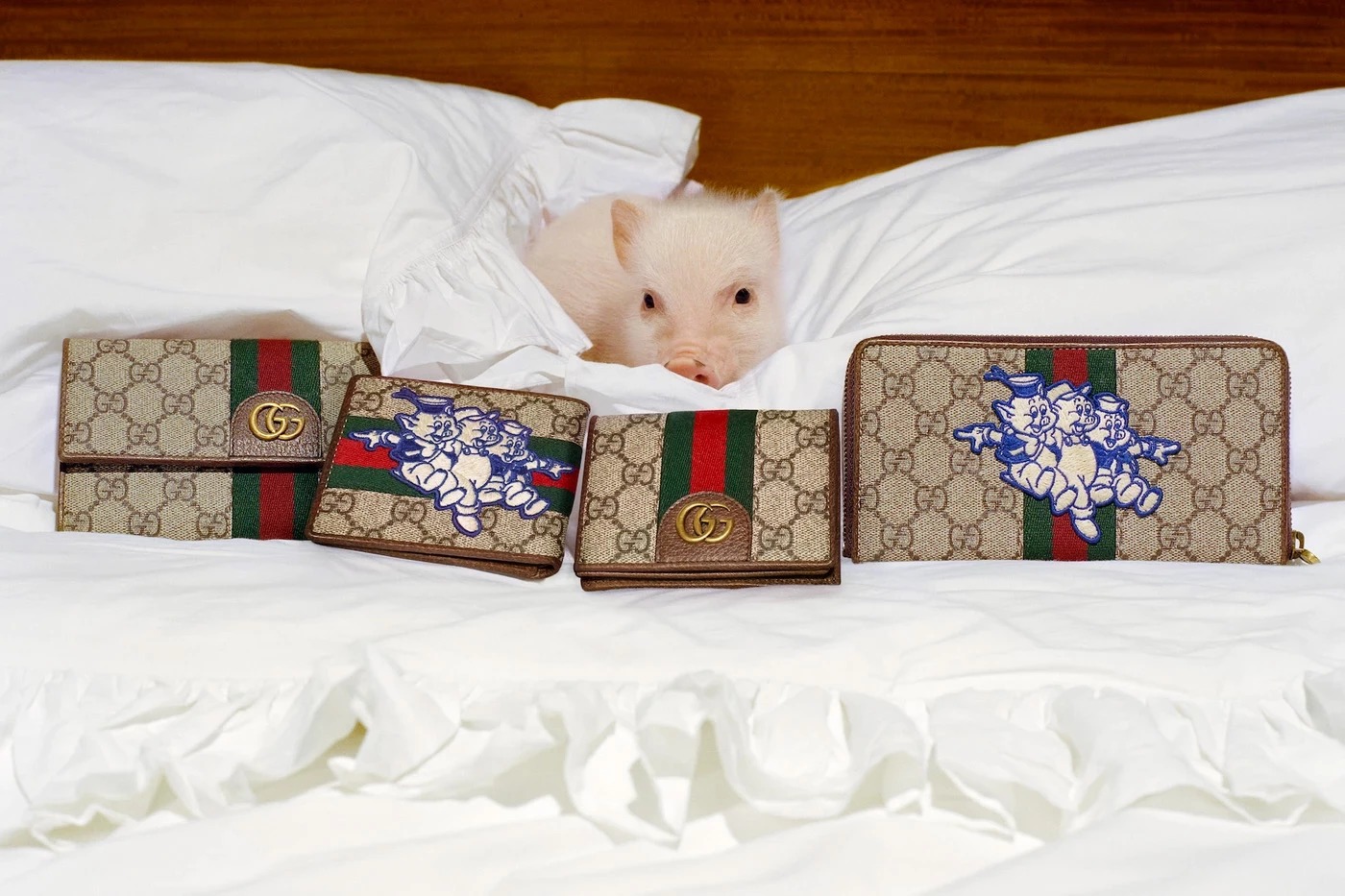 gucci disney pig bag