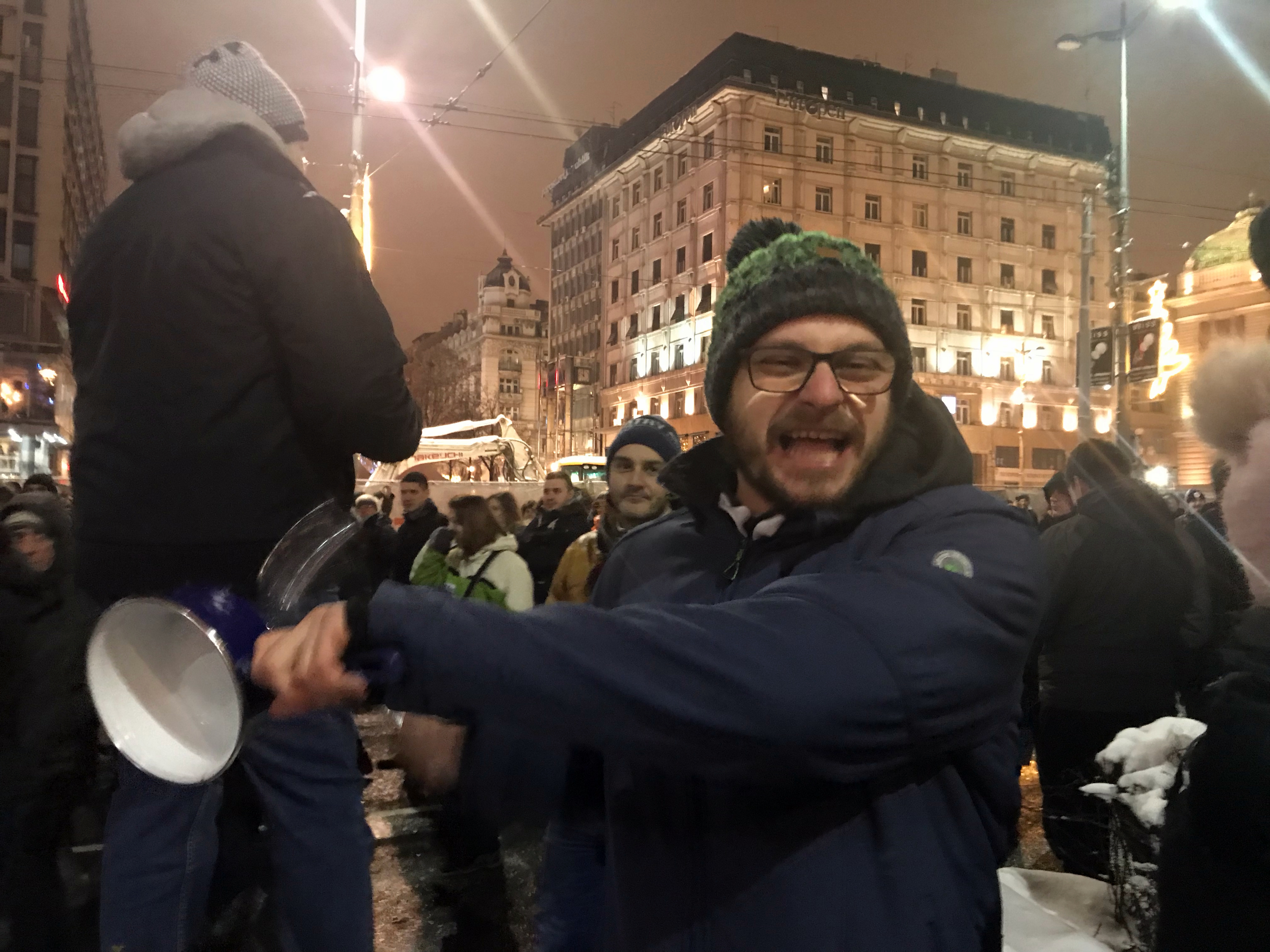 Željko, protest