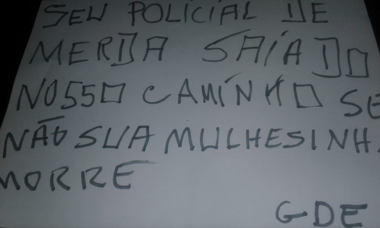 1547479947480-ameaca-para-policial-feito-pelo-GDE-divulgacao-PM