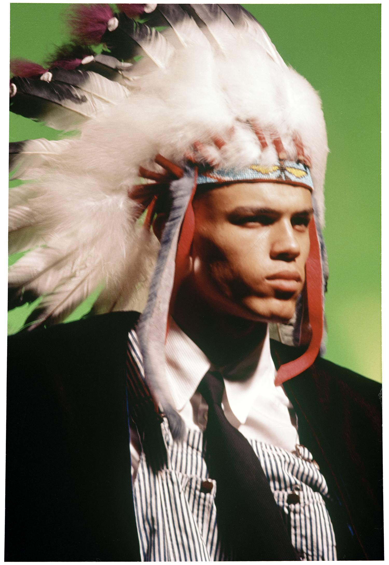 Indian jamie Morgan 1986 Stylist Ray Petri for Buffalo
