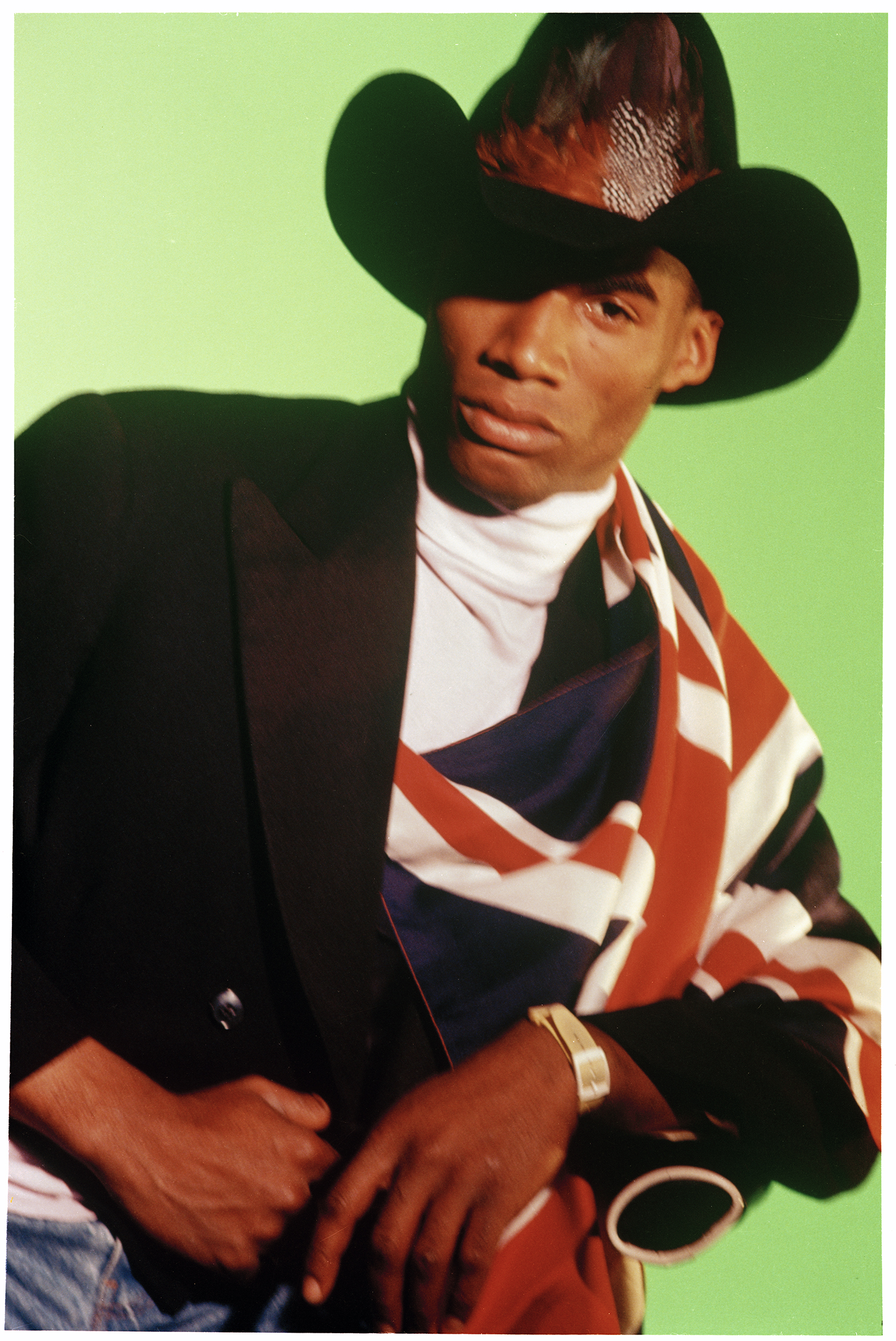 Cowboy Jamie Morgan 1986 Stylist Ray Petri for Buffalo
