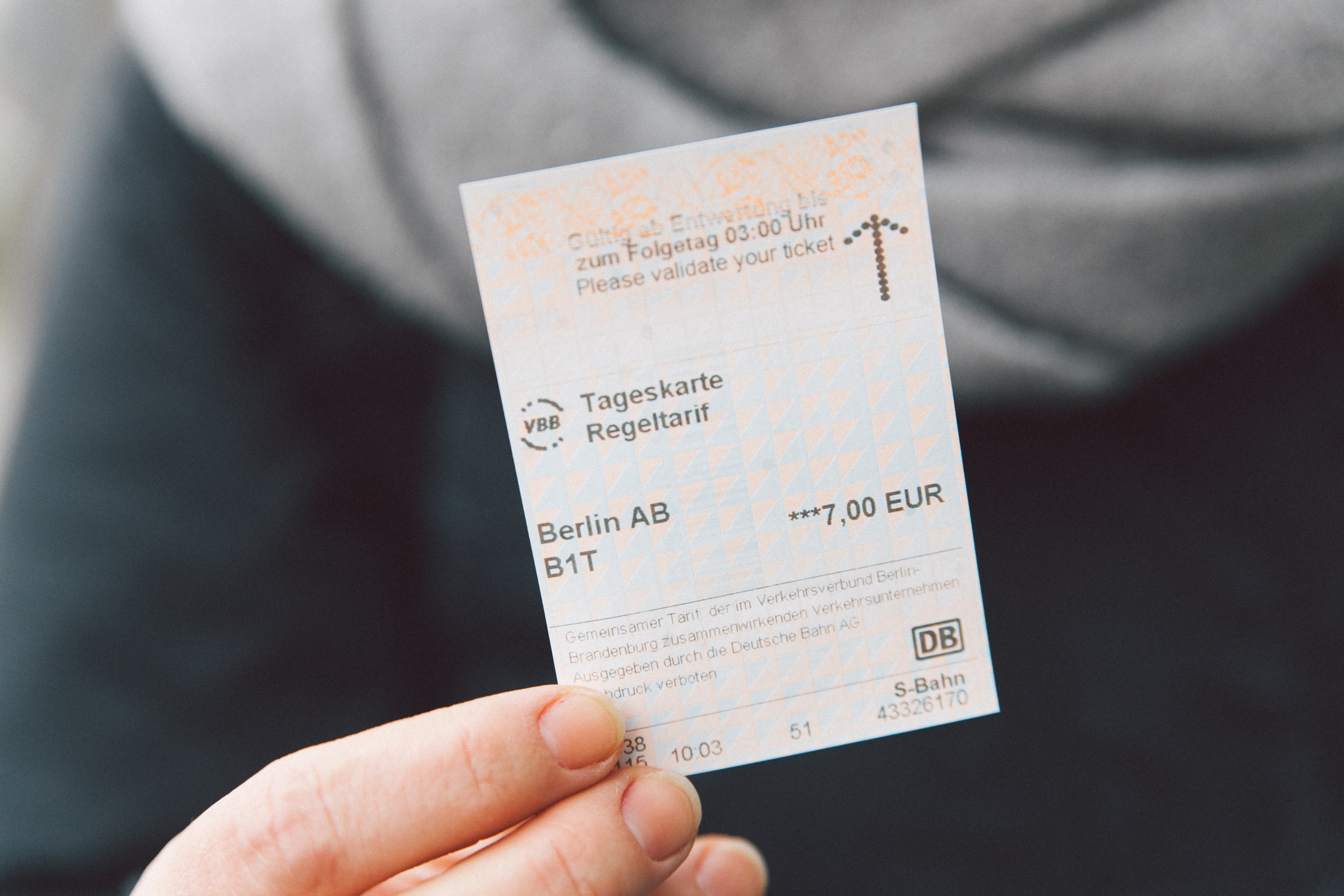 Die Tageskarte hat 7 Euro gekostet