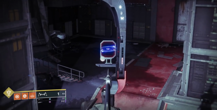 Screenshot eines Zielfernrohrs in Destiny