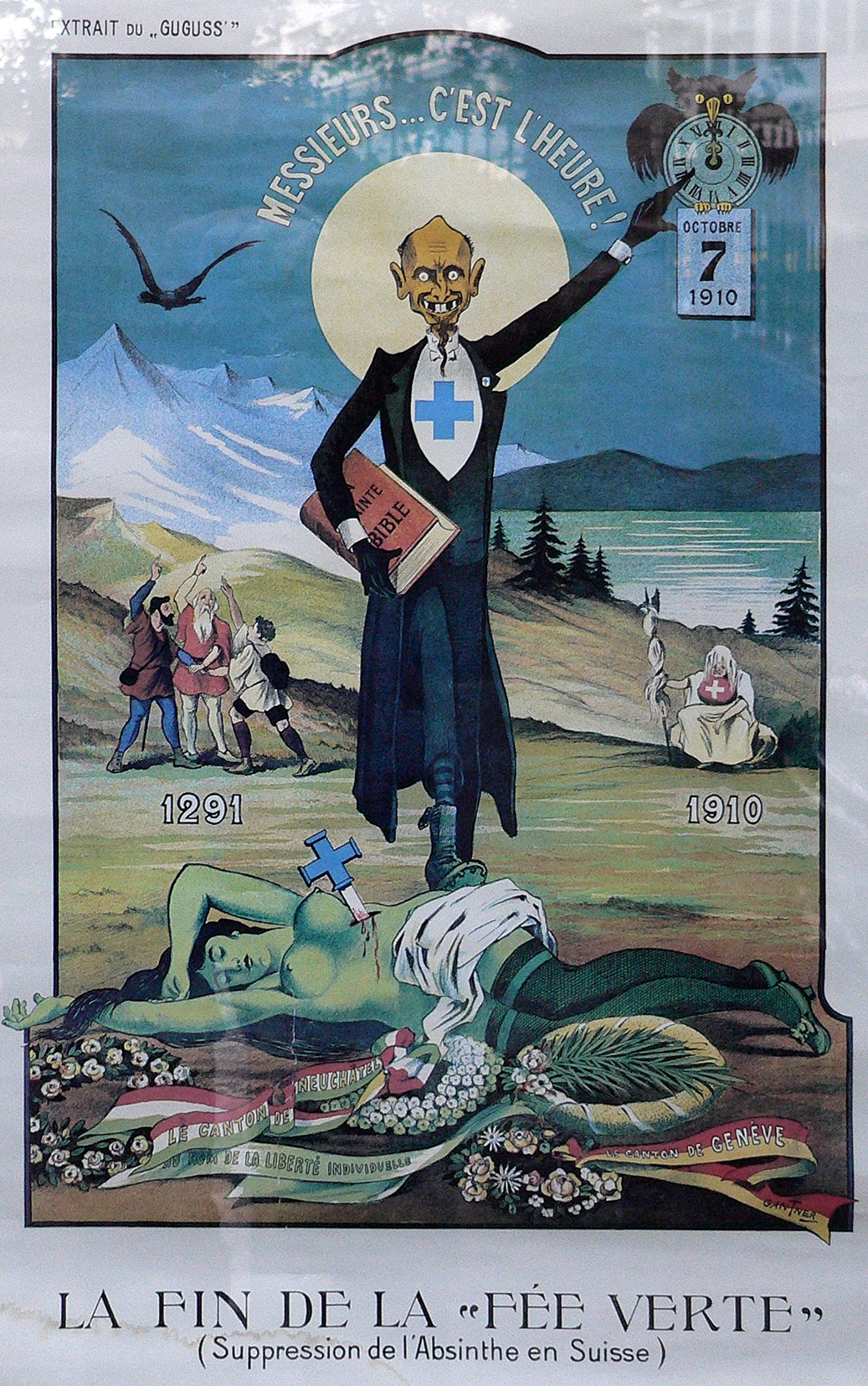 Affiche Absinthe Fin