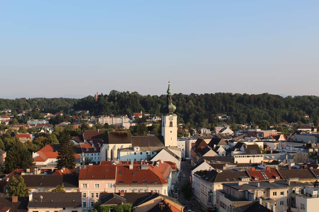 Wels von oben