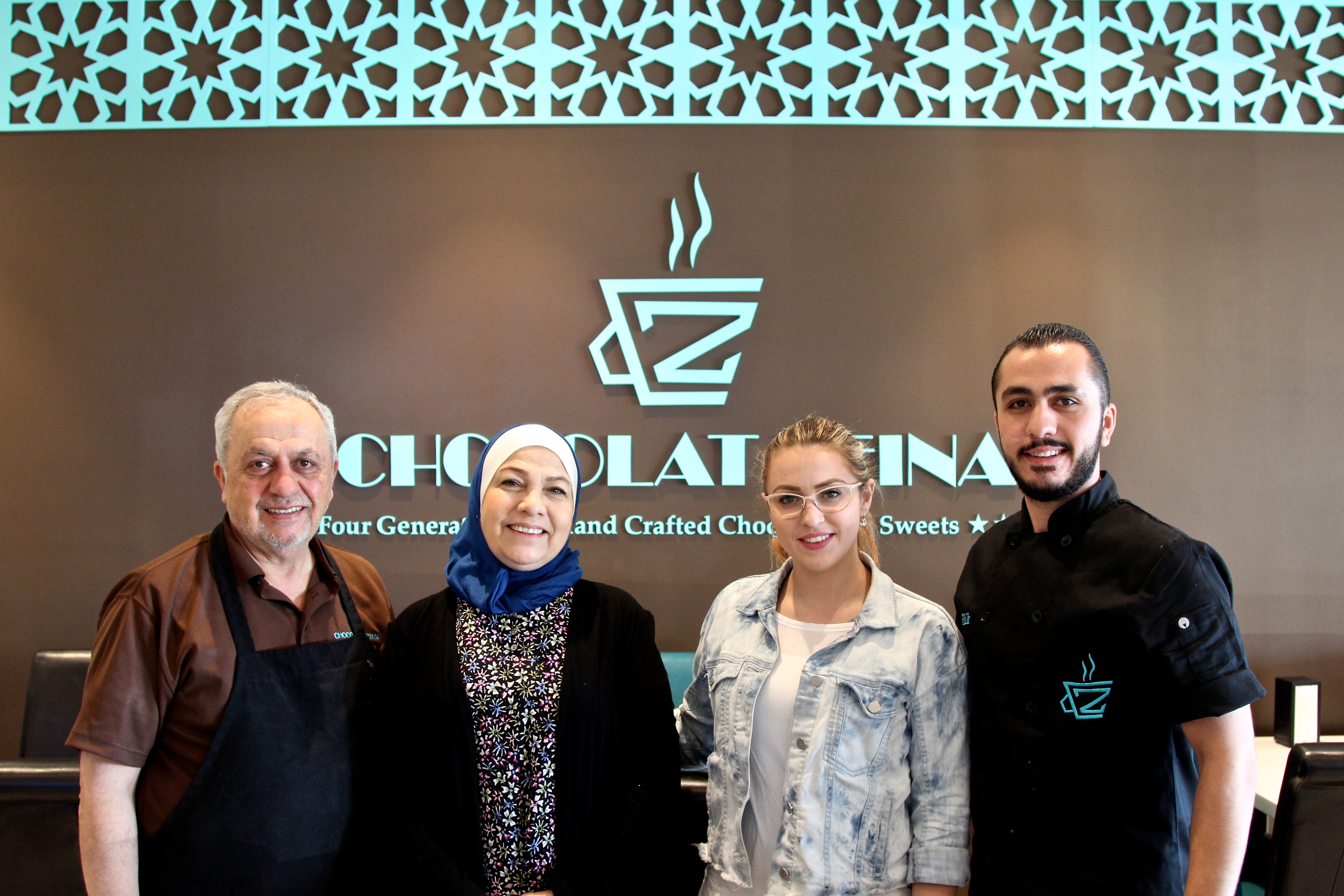 Famille Réfugiés Syrien Chocolat