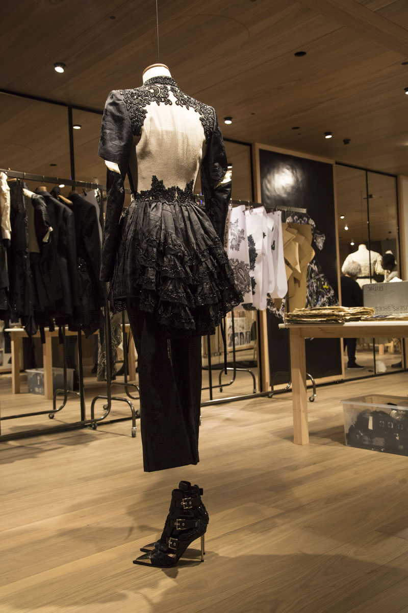 Frameweb  Alexander McQueen's new London flagship is not the dark fantasy  you'd expect