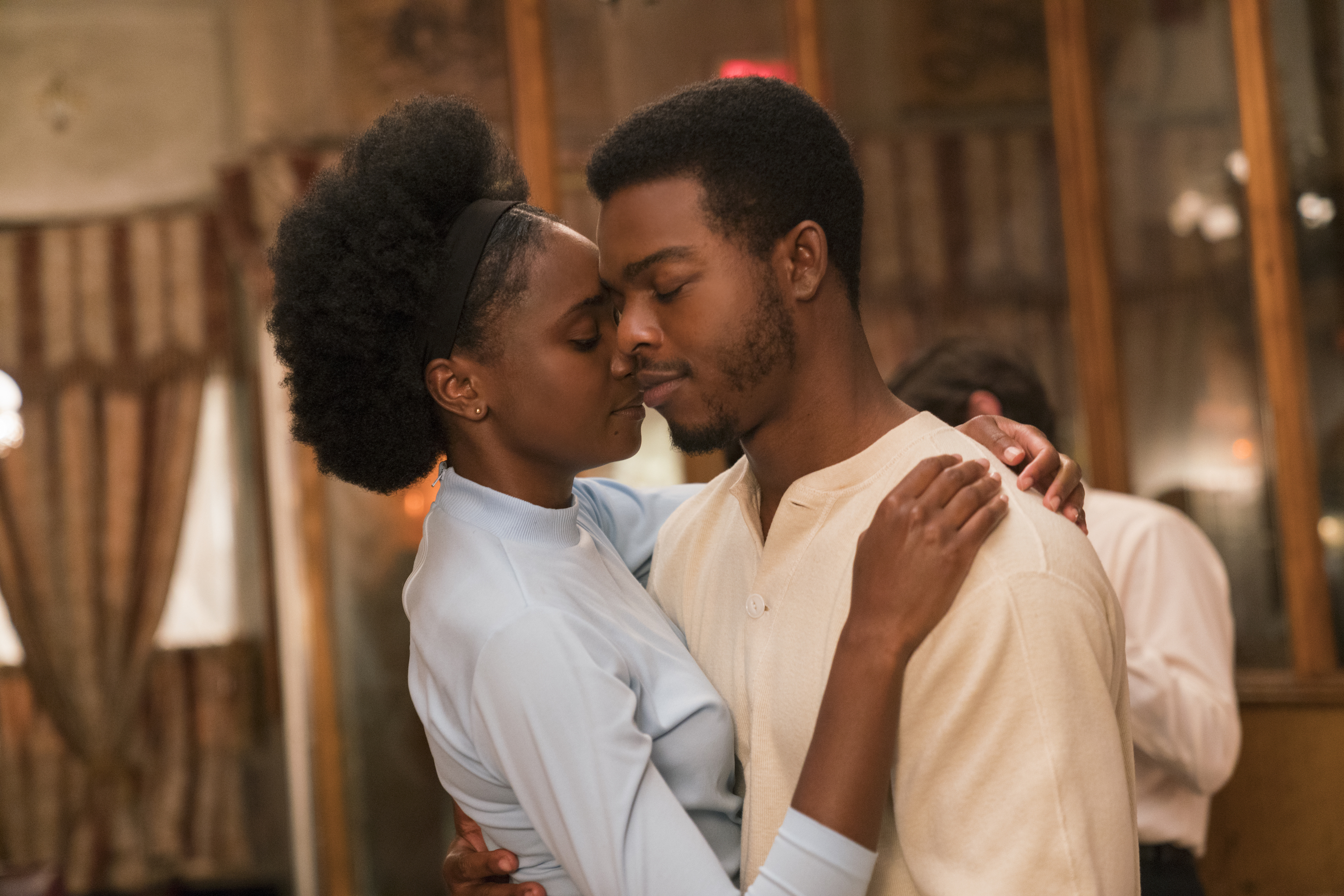 Stephen James and Kiki Layne in If Beale Street Could Talk