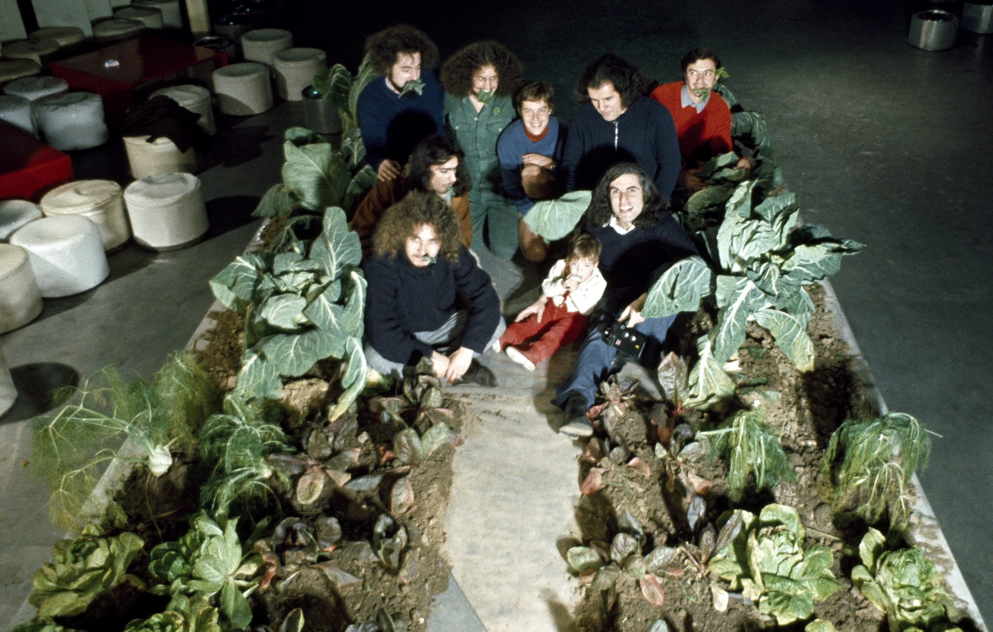 For S-Space, the Mondial Festival N. 1, “Vita, Morte e Miracoli dell’Architettura,” in 1971, featured a vegetable garden.