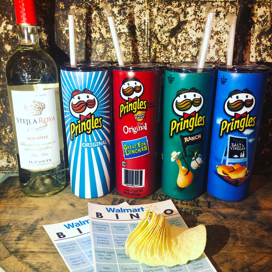 Pringles wine tumbler