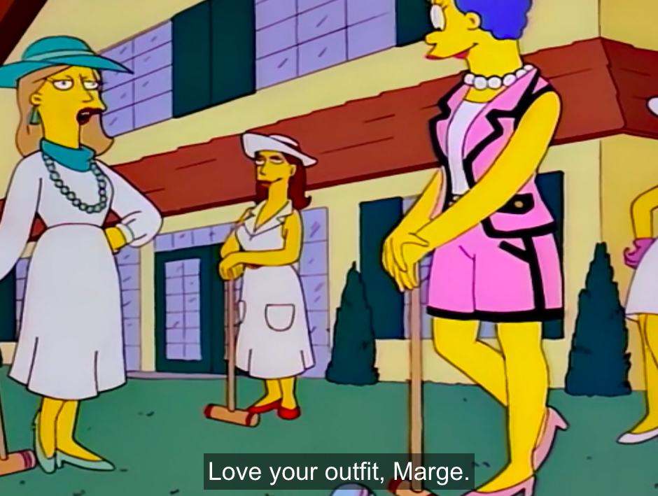 On Longing, Domestic Labor, and Marge Simpson's Pink Chanel Suit - GARAGE