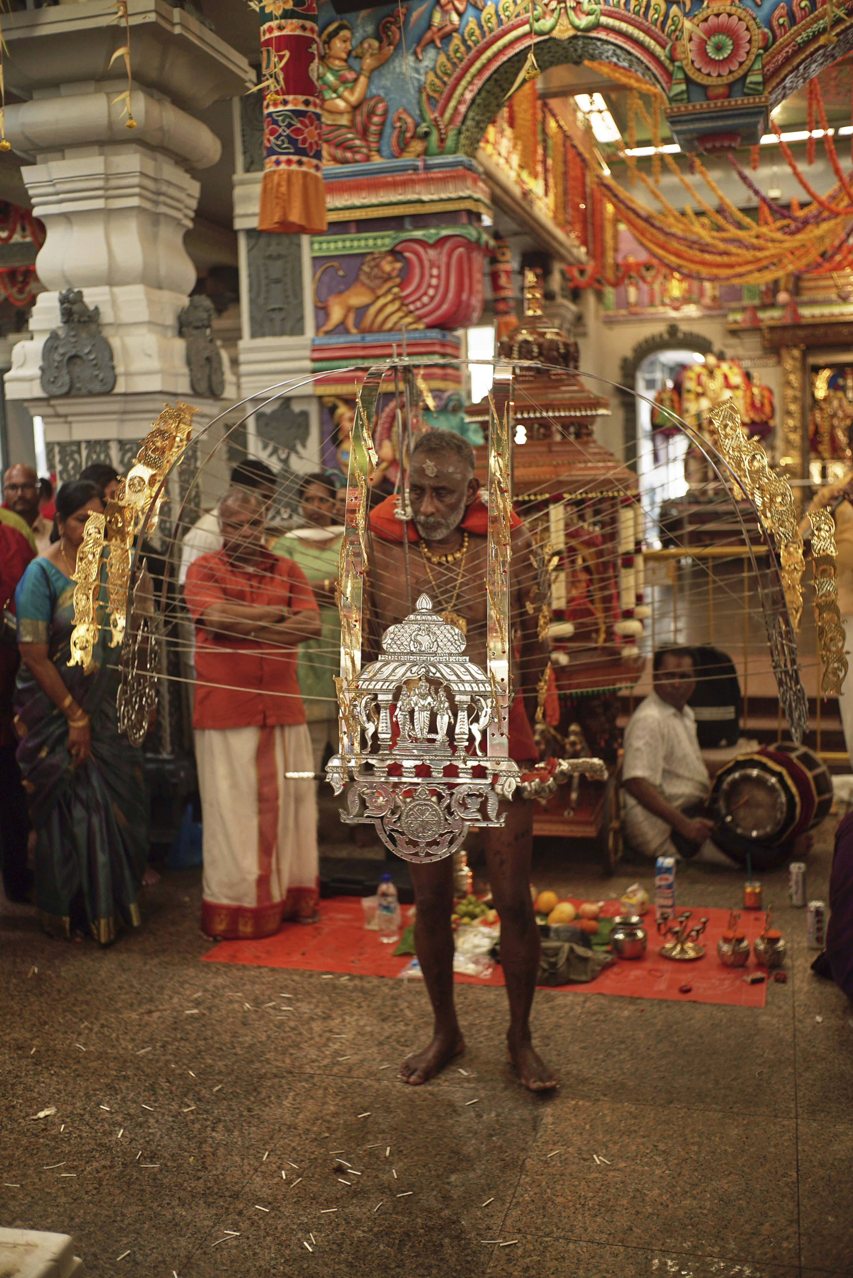old spike kavadi bearer