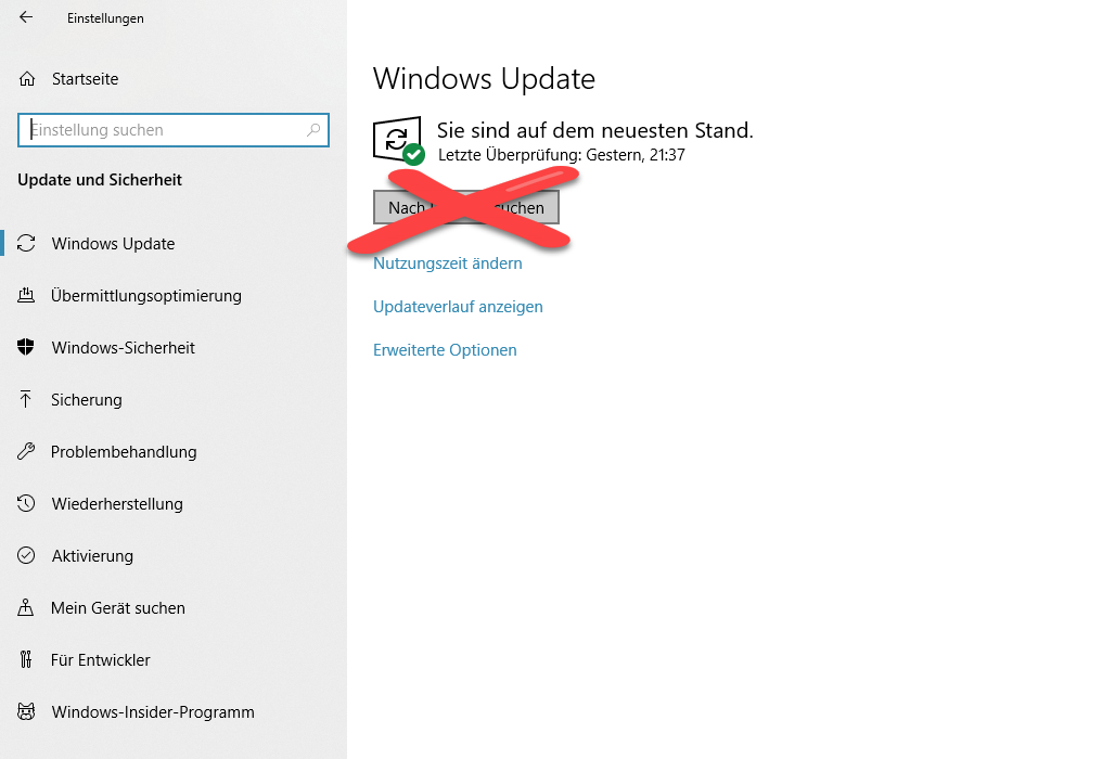 Screenshot Windows 10