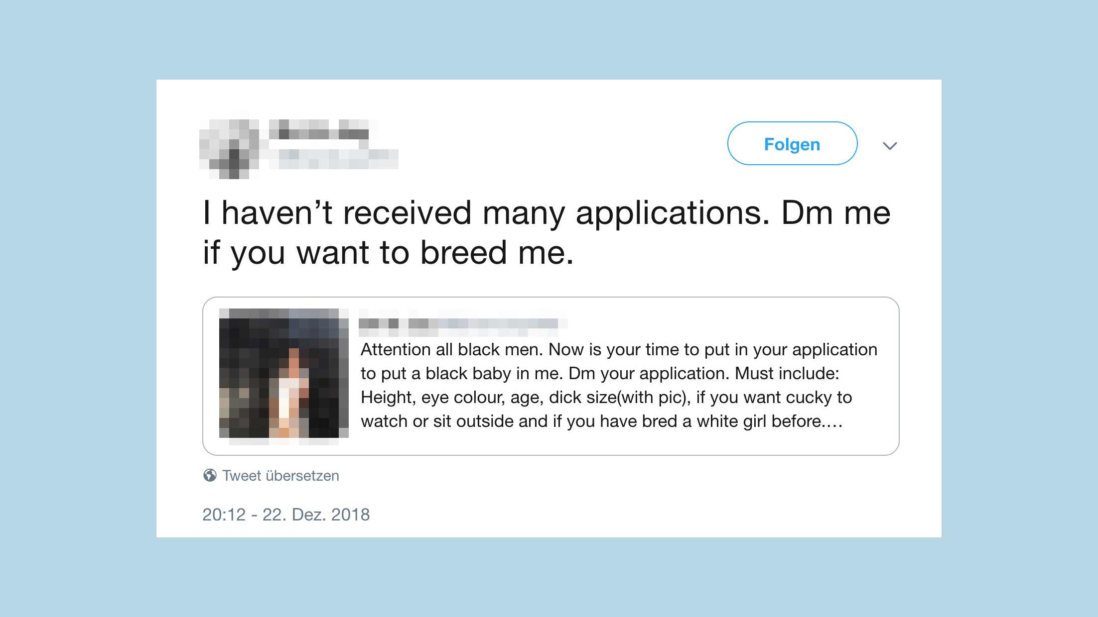 Interracial Porn und Rassismus Weiße Frauen suchen auf Twitter nach