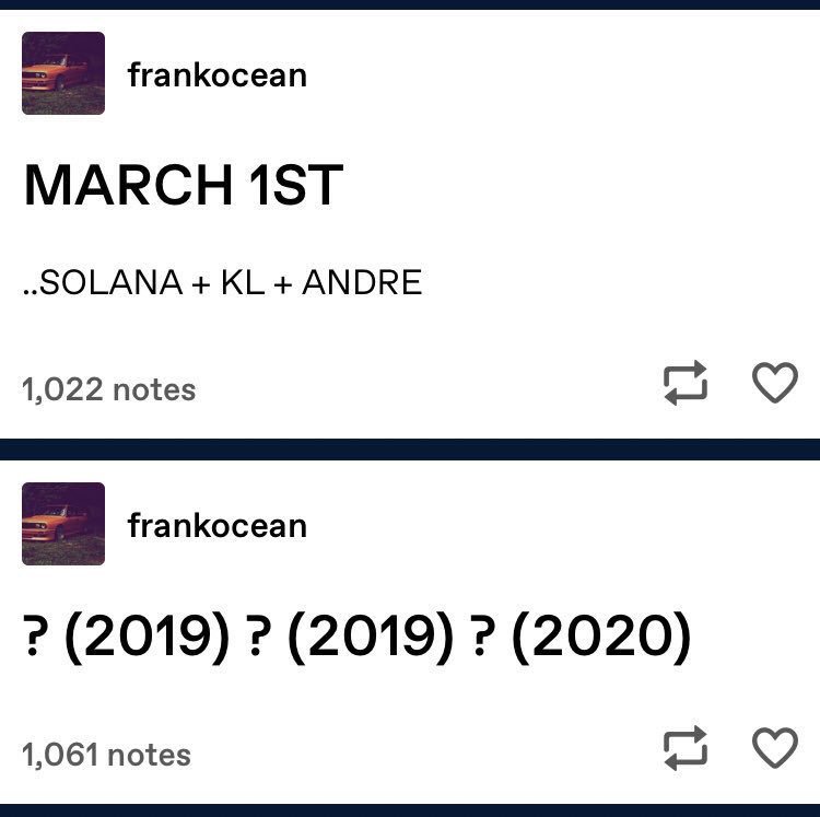 frank ocean