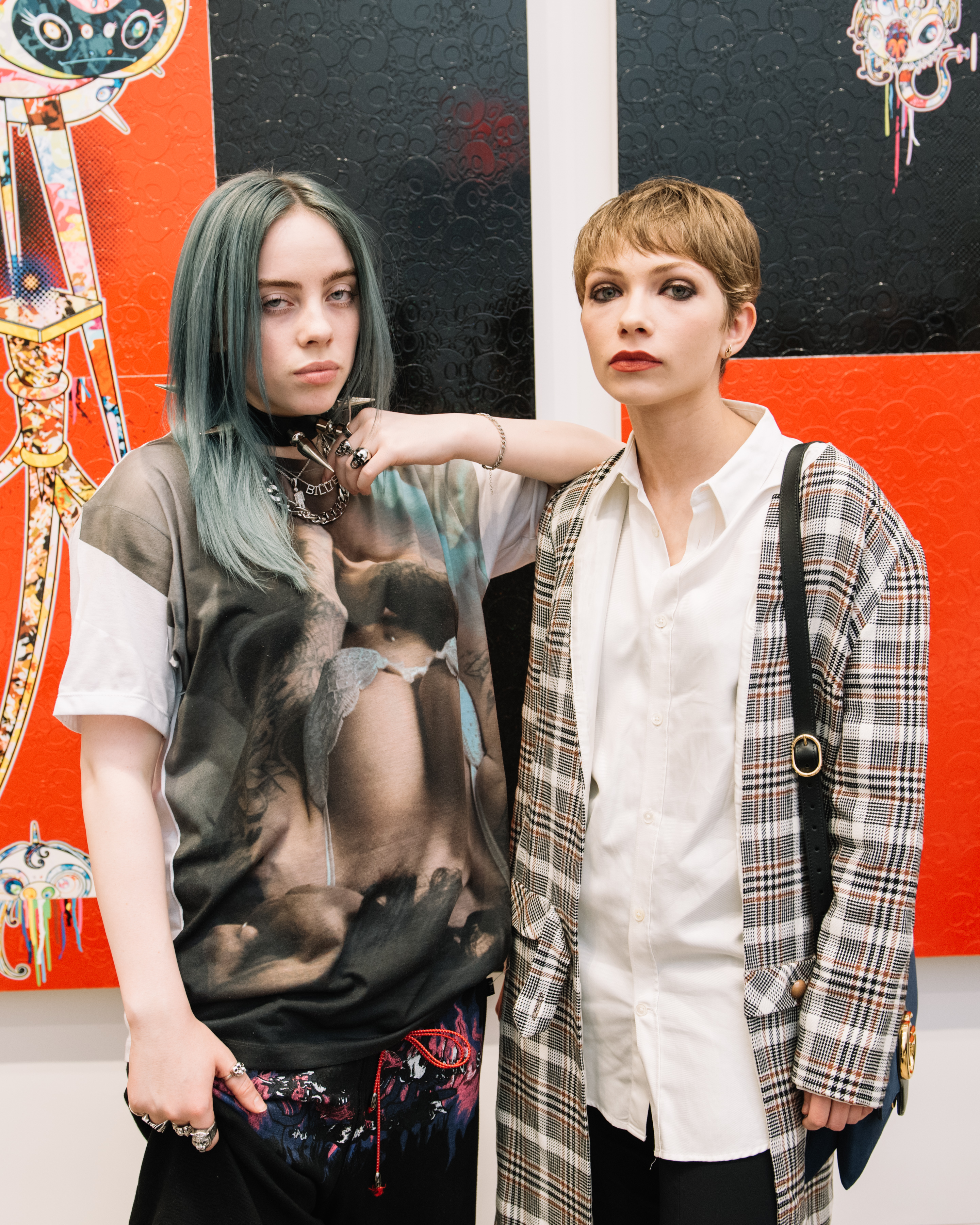 Takashi Murakami collaborates with Billie Eilish on wild new Garage shoot