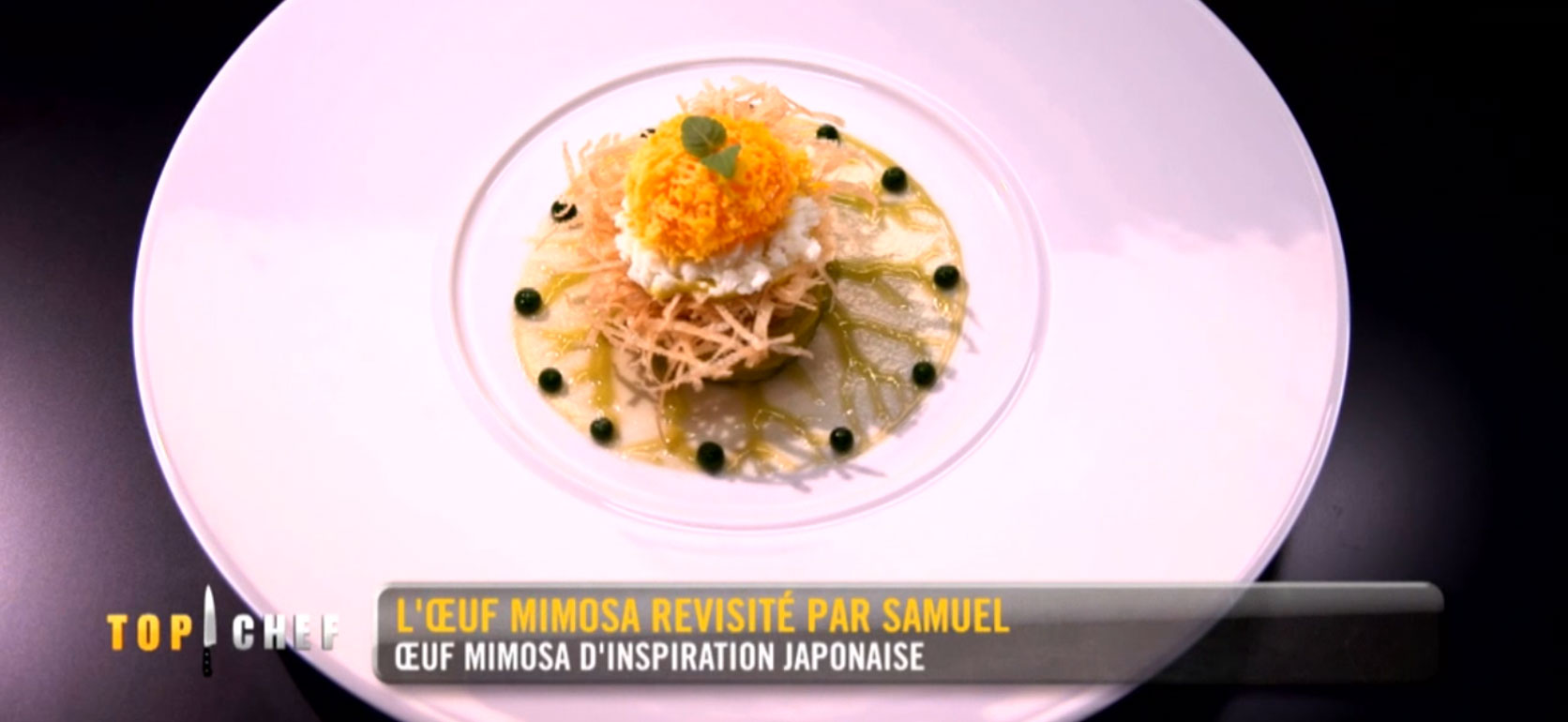 Oeuf Samuel Top Chef