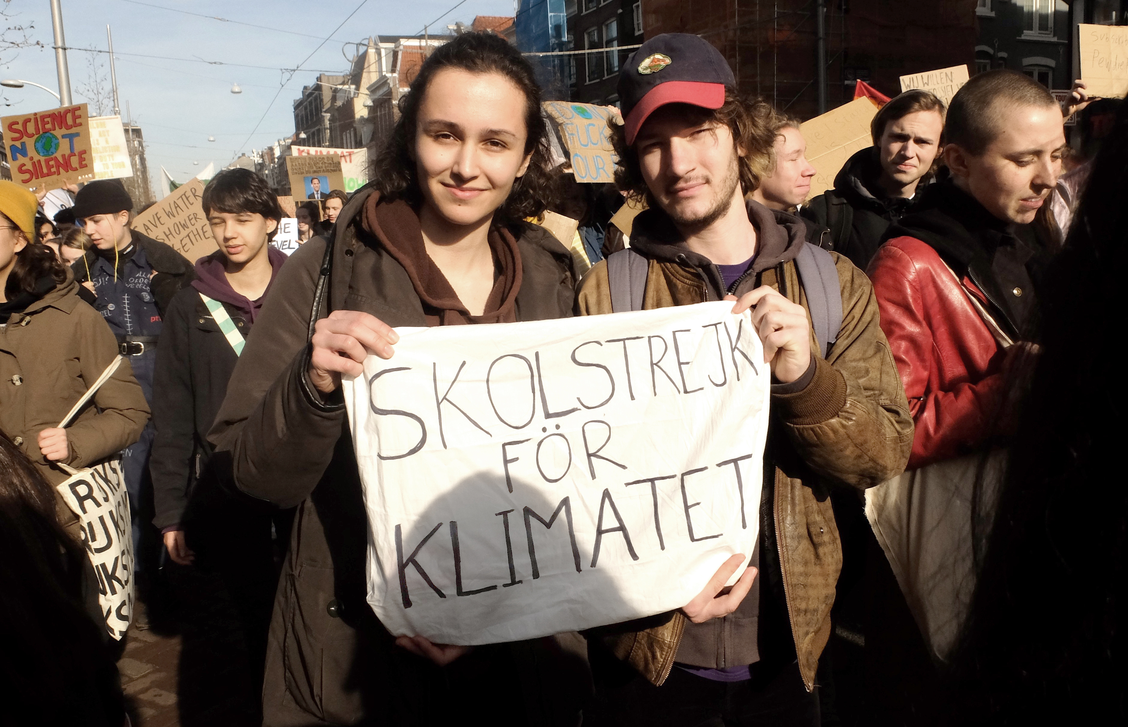 klimaatprotest amsterdam