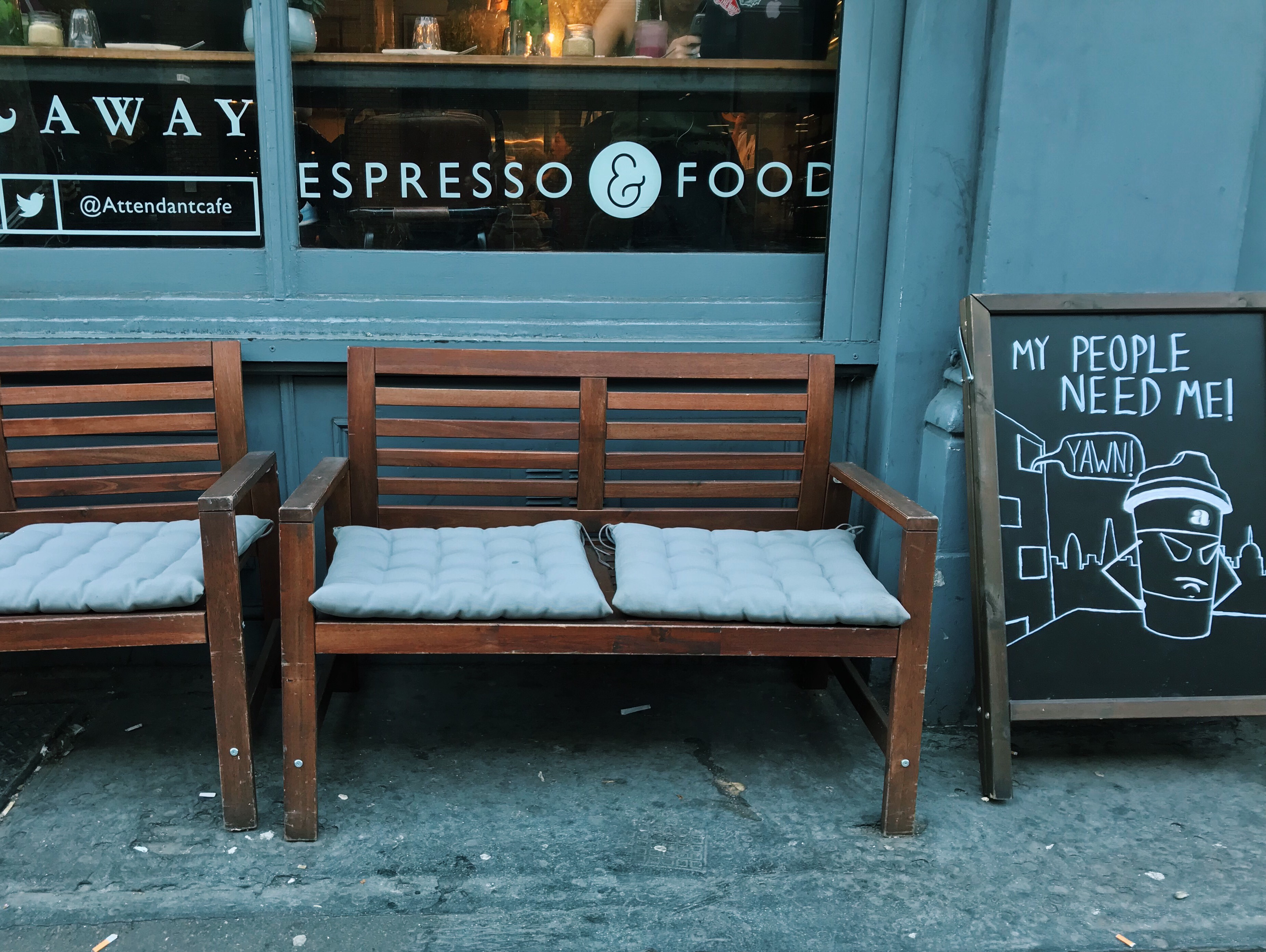 Cafe Bench