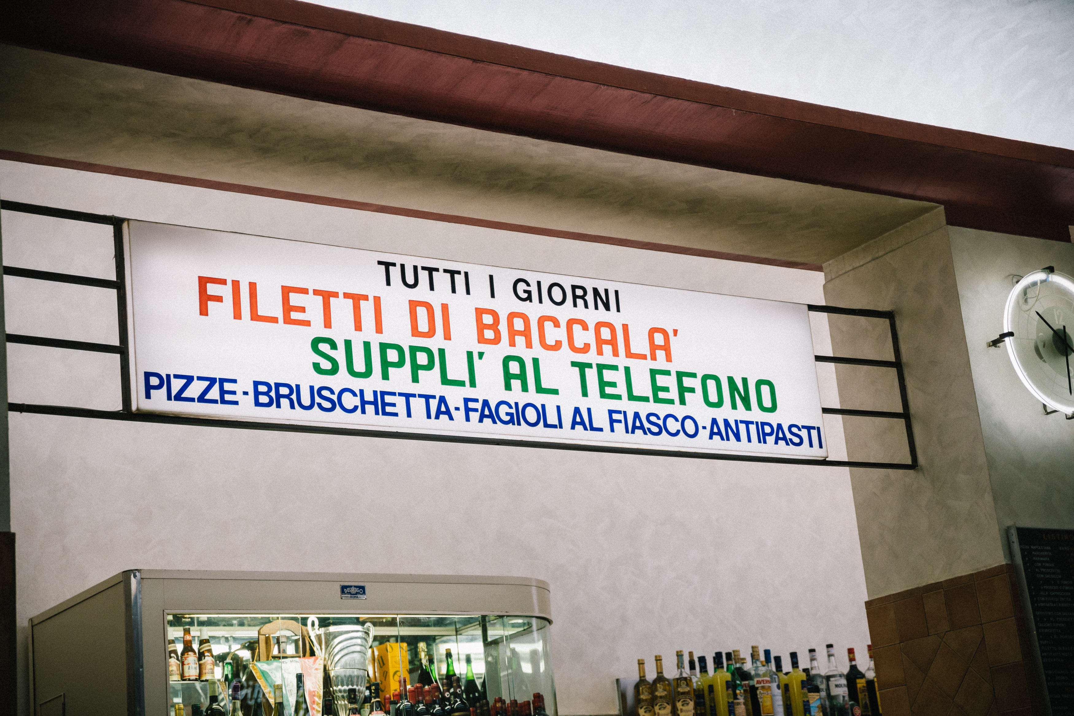 Marmi pizzeria romana supplì al telefono